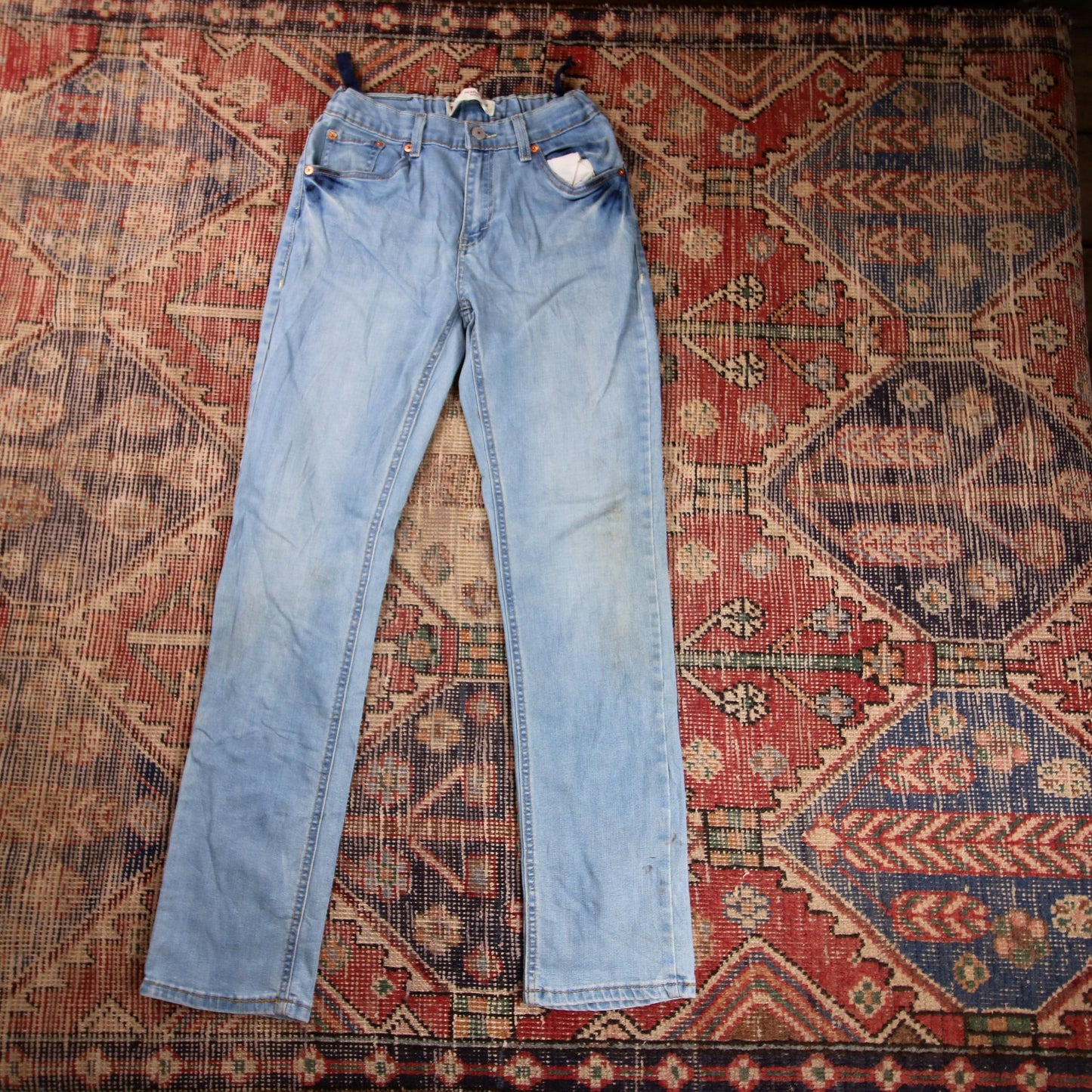 Levi's 511 W26 L29 Slim Fit Blue Denim Jeans