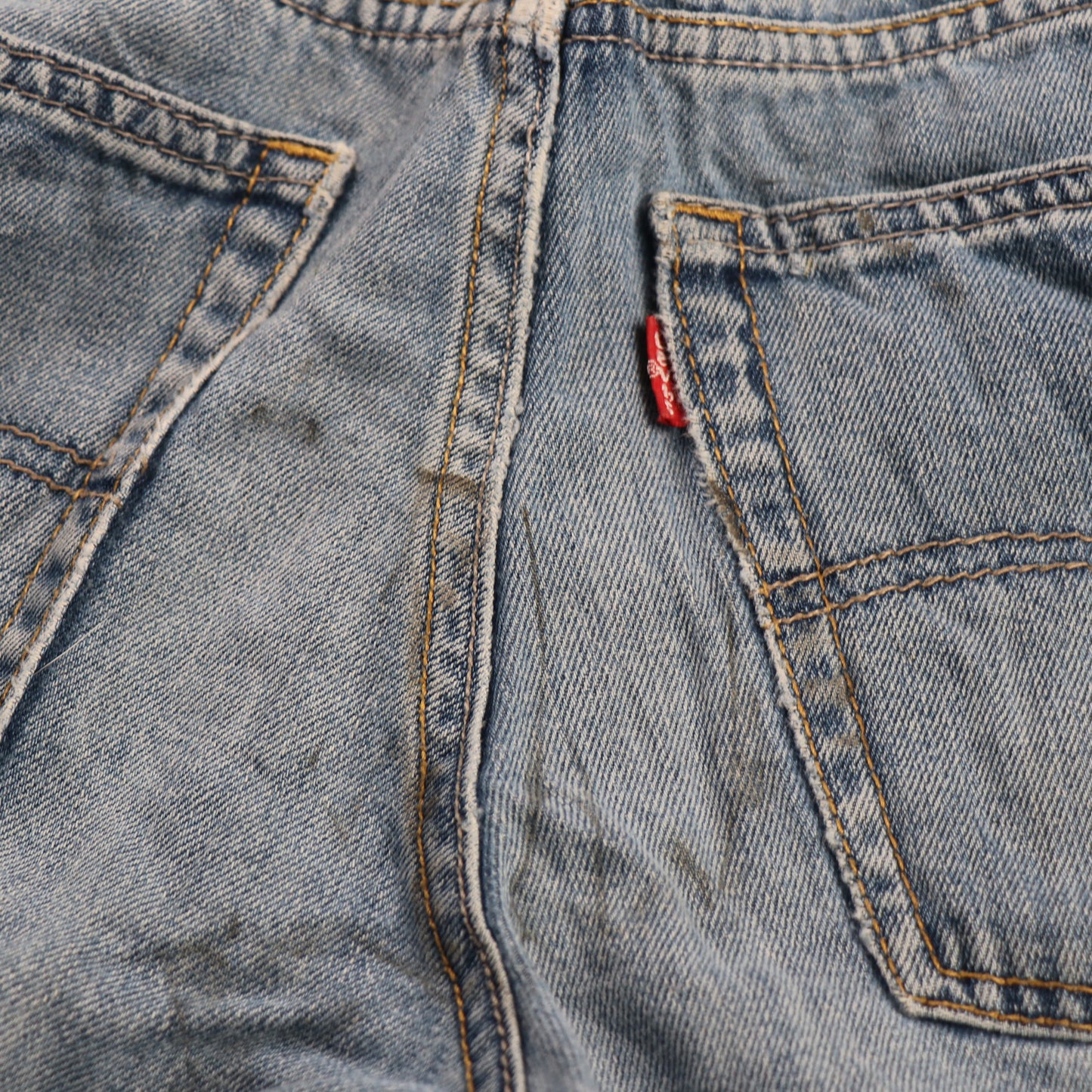 Levi's 505 W28 L25 Straight Leg Regular Fit Blue Denim Jeans