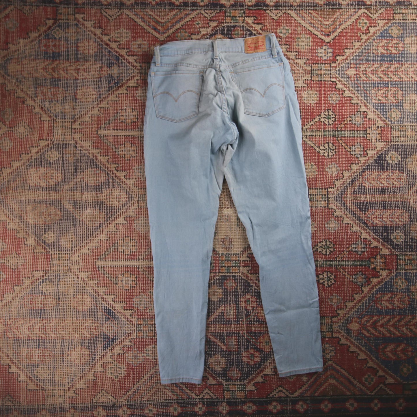 Levi's Red Tab W28 L28 Skinny Blue Denim Jeans