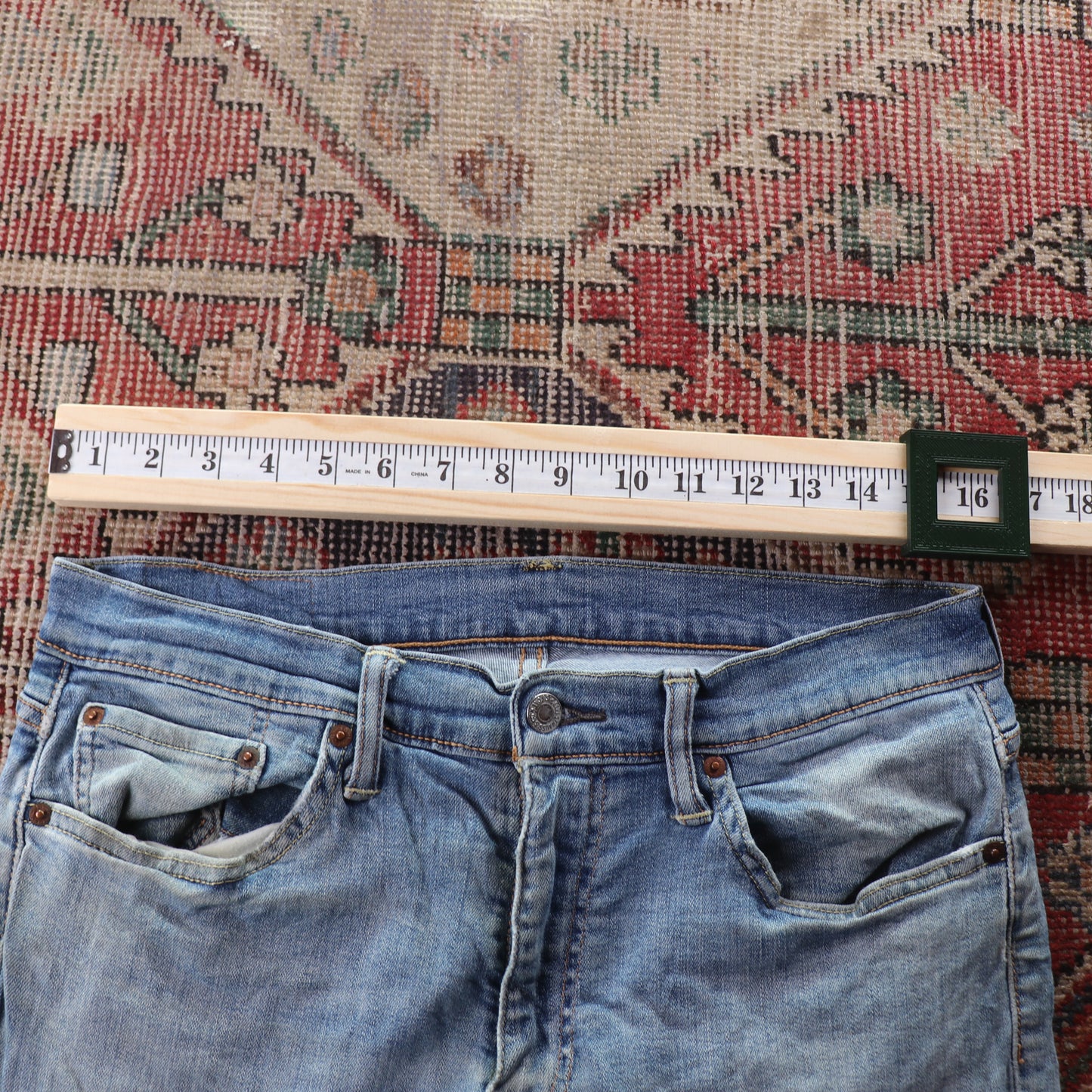 Levi's 511 Red Tab W32 L30 Slim Fit Blue Denim Jeans