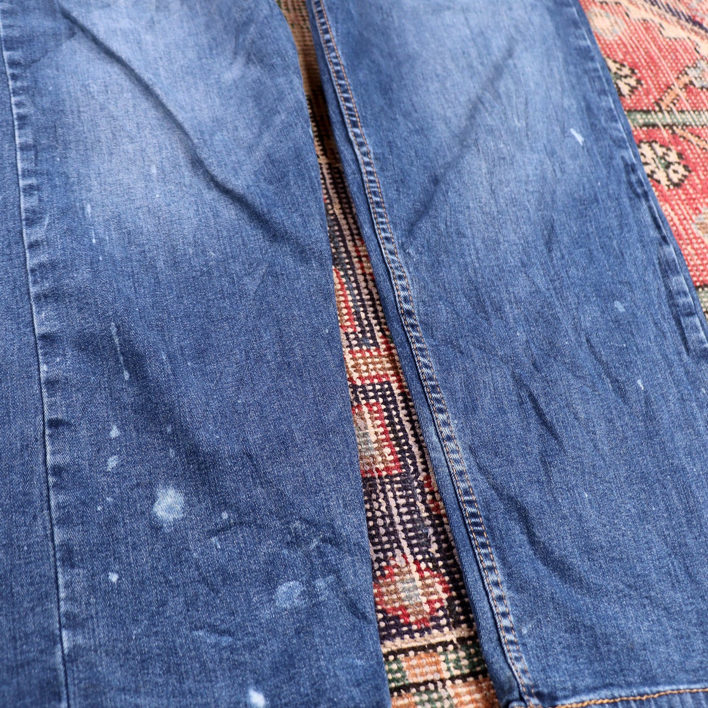 Levi's 502 W40 L28 Tapered Leg Regular Fit Blue Denim Jeans