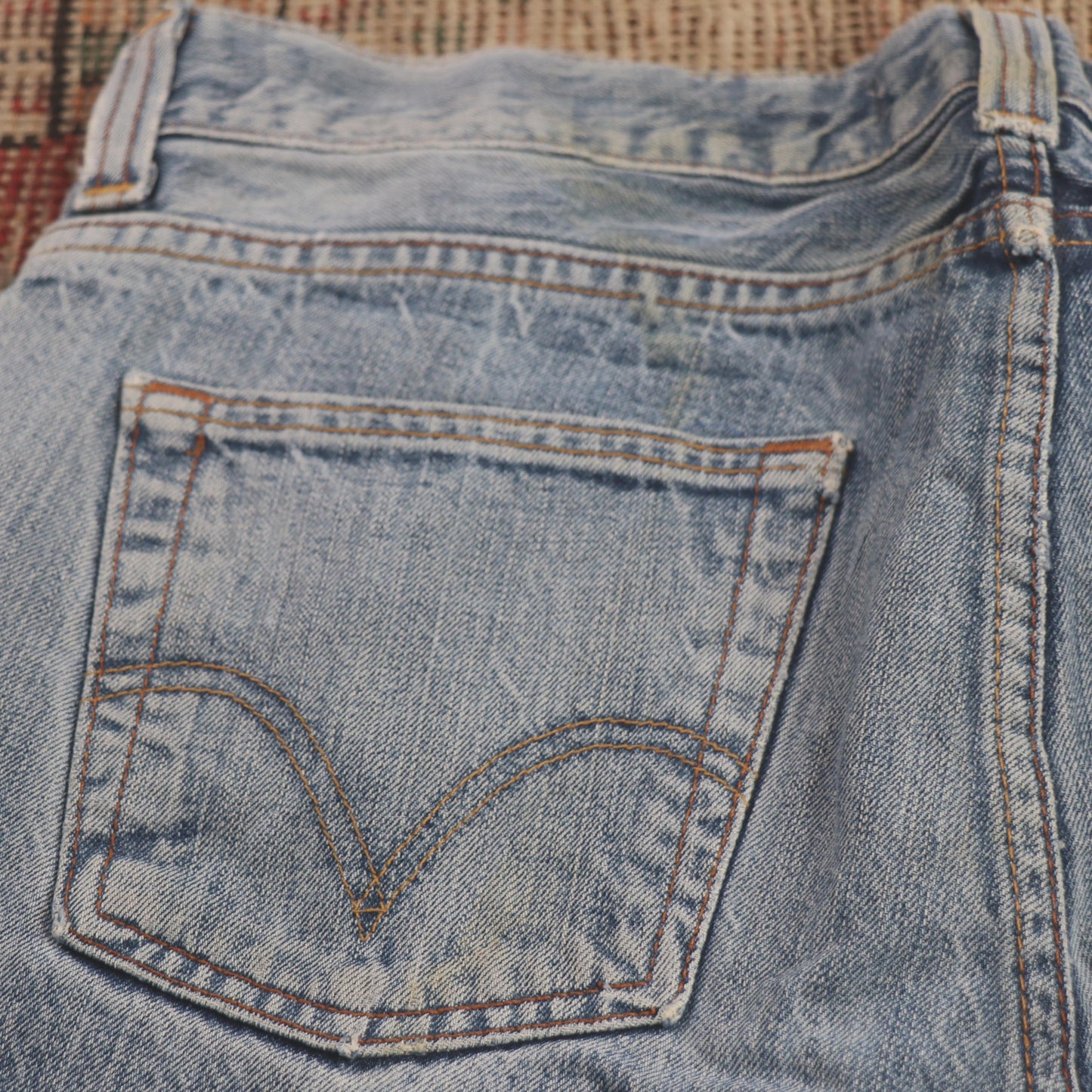 Levi's 512 W34 L26 Tapered Leg Slim Fit Blue Denim Jeans