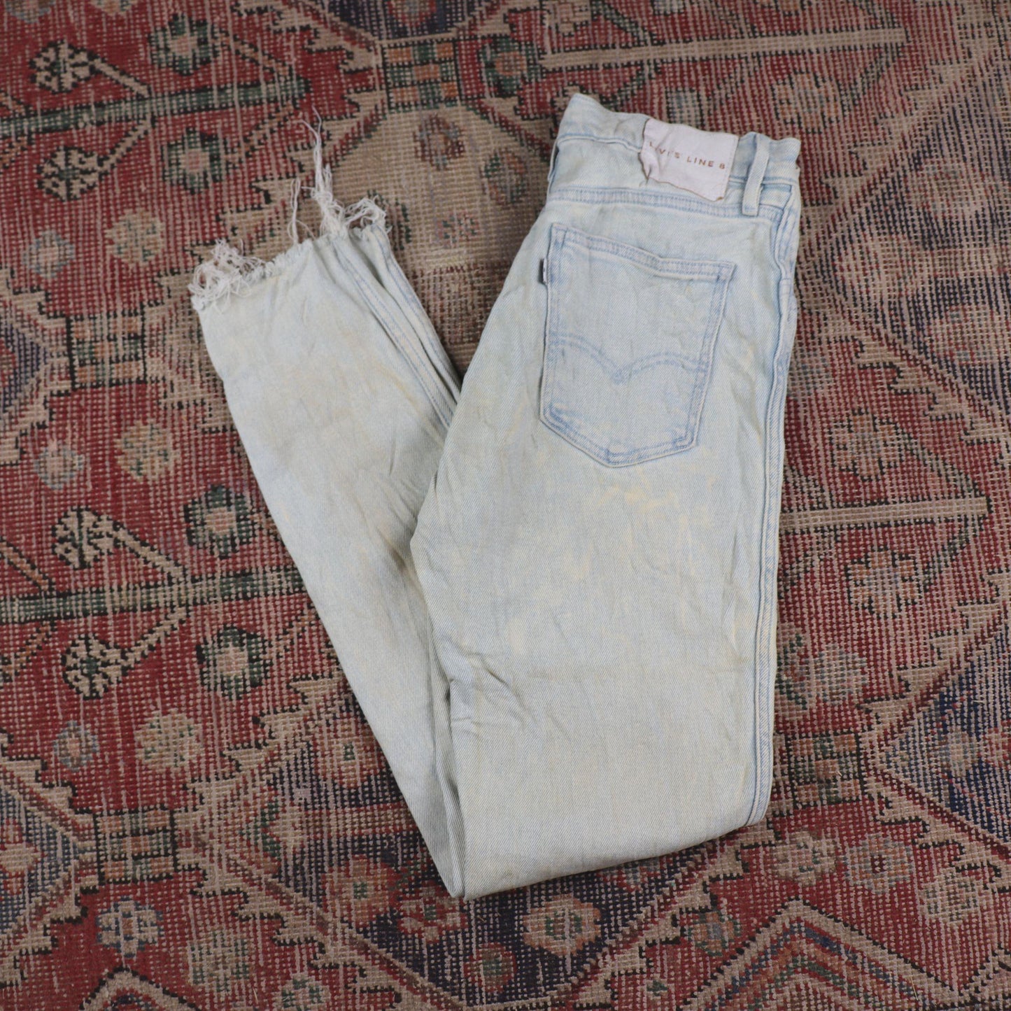 Levi's W28 L30 Skinny Blue Denim Jeans