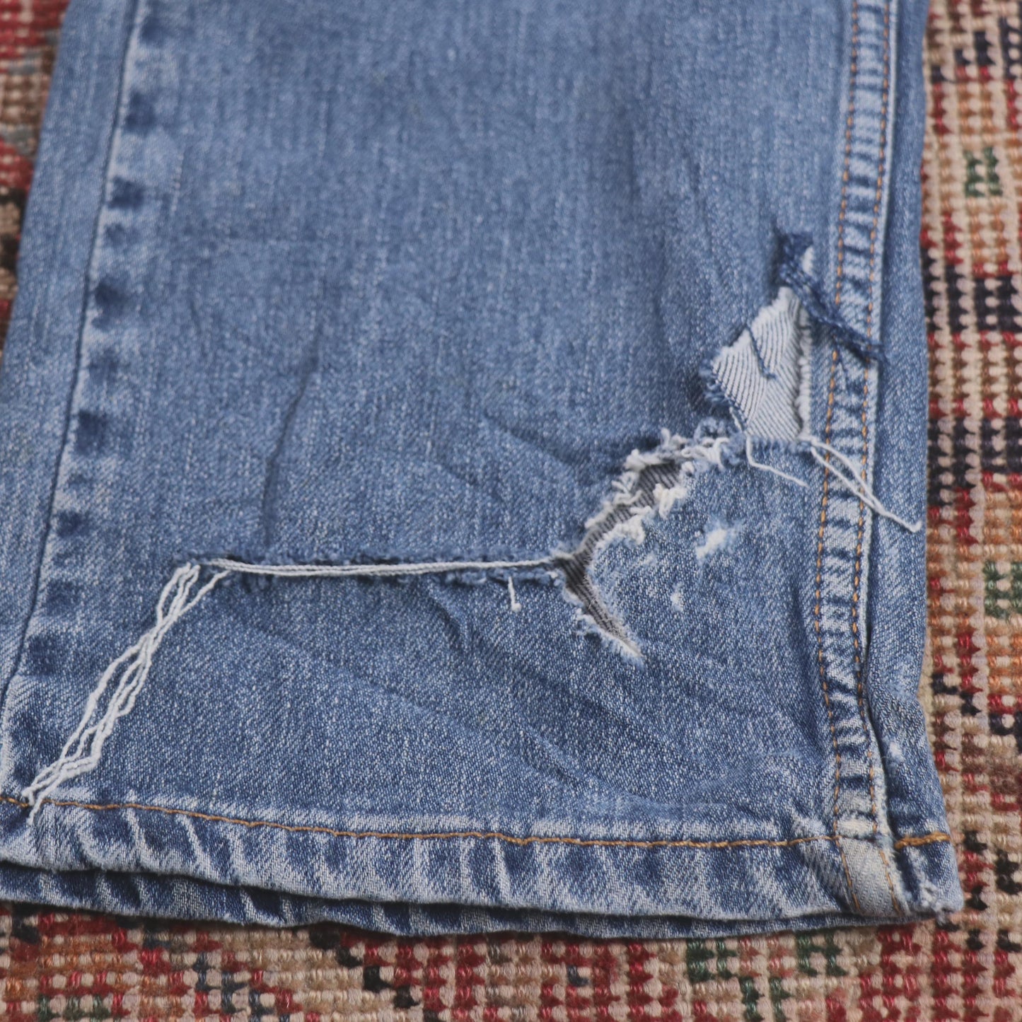 Levi's W30 L28 Straight Leg Blue Denim Jeans