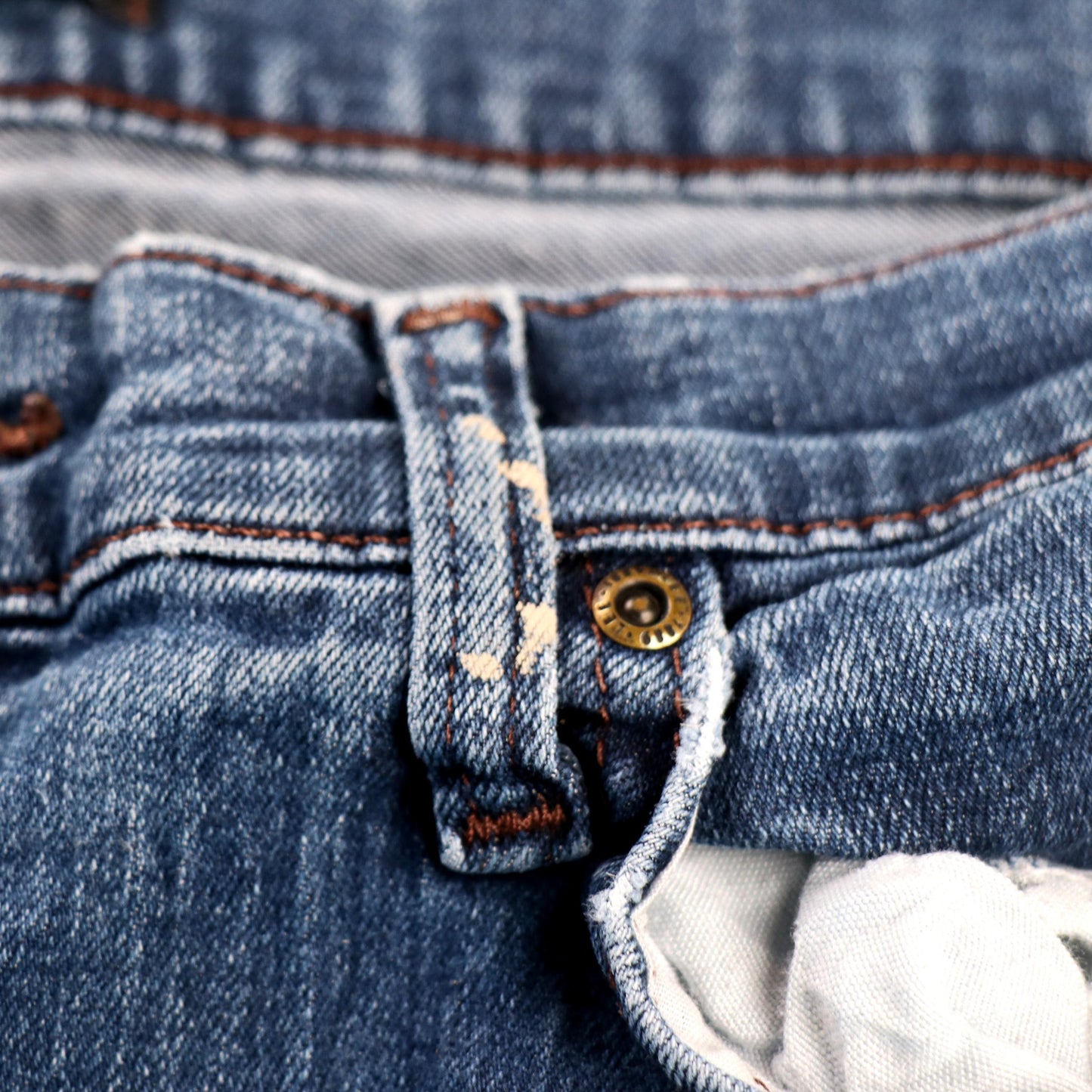 Lee W34 L32 Straight Leg Relaxed Fit Blue Denim Jeans