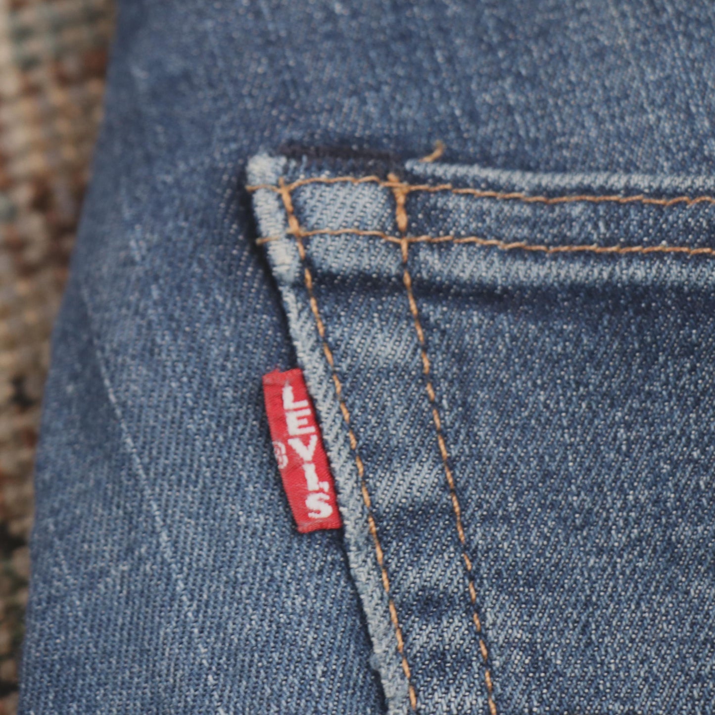 Levi's 511 Capital E W28 L32 Slim Fit Classic Ripped Style Blue Denim Jeans