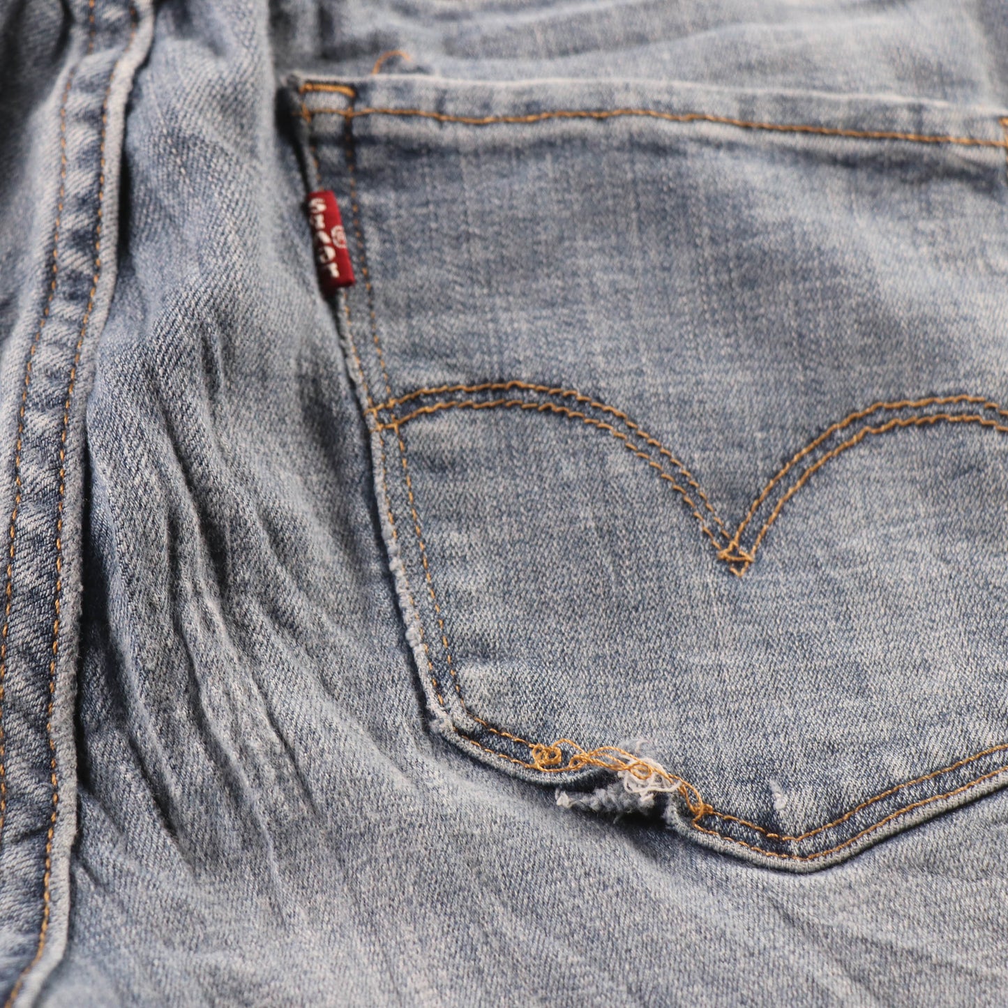 Levi's 311 Red Tab W30 L30 Skinny Blue Denim Jeans