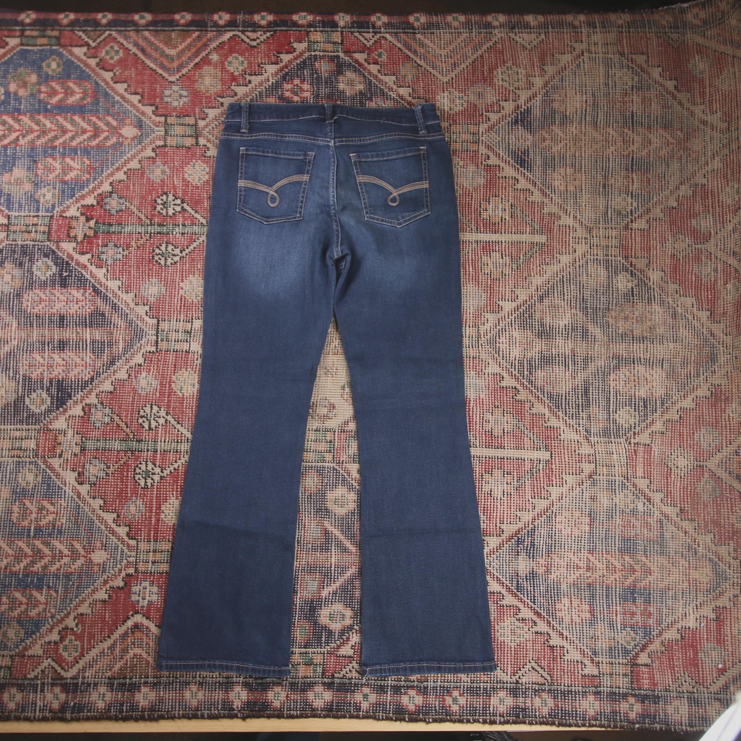 Lee W30 L28 Bootcut Blue Denim Jeans