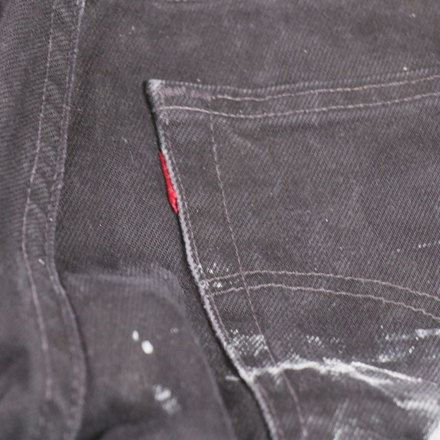 Levi's 521 W30 L28 Straight Leg Black Denim Jeans