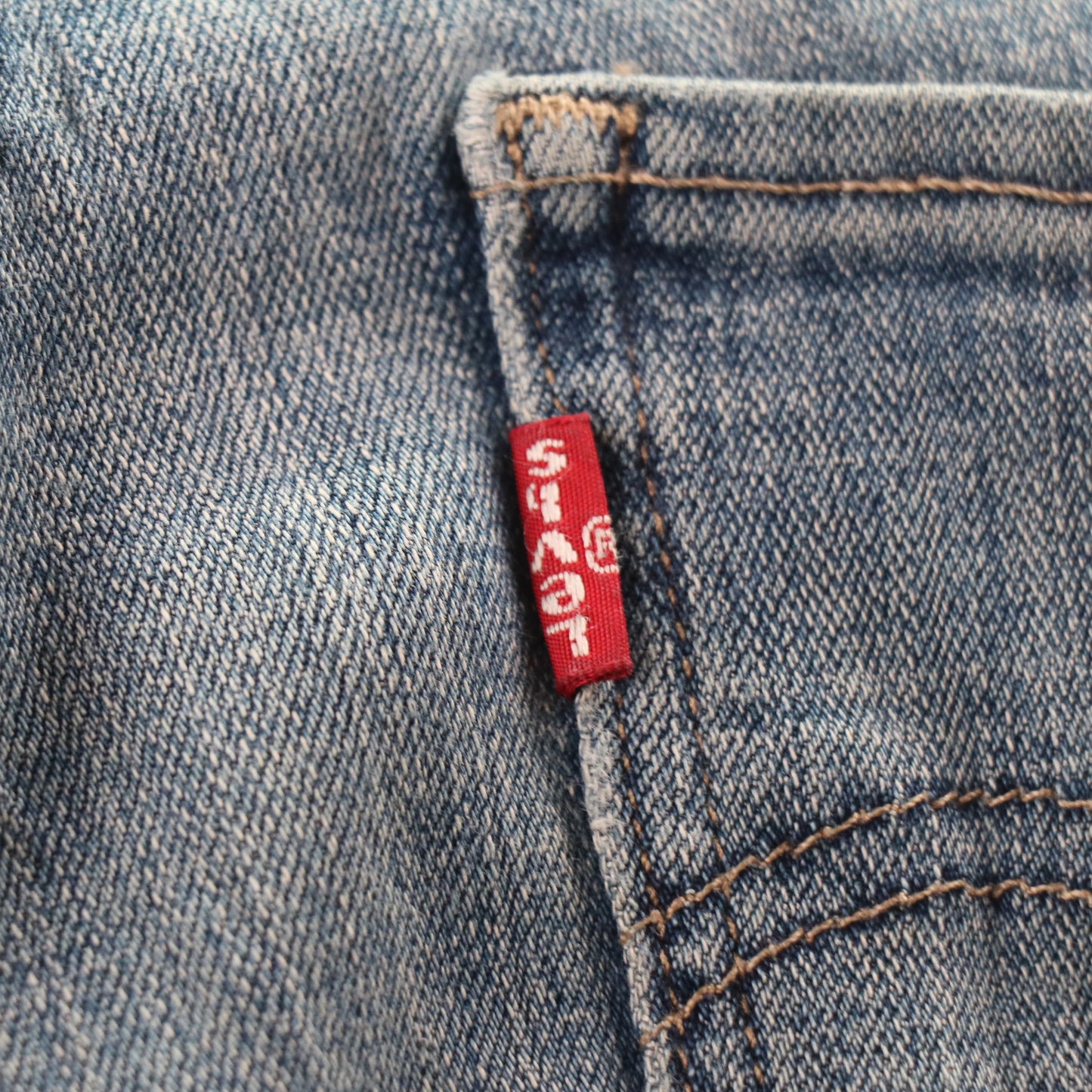 Levi's W32 L29 Skinny Classic Ripped Style Blue Denim Jeans