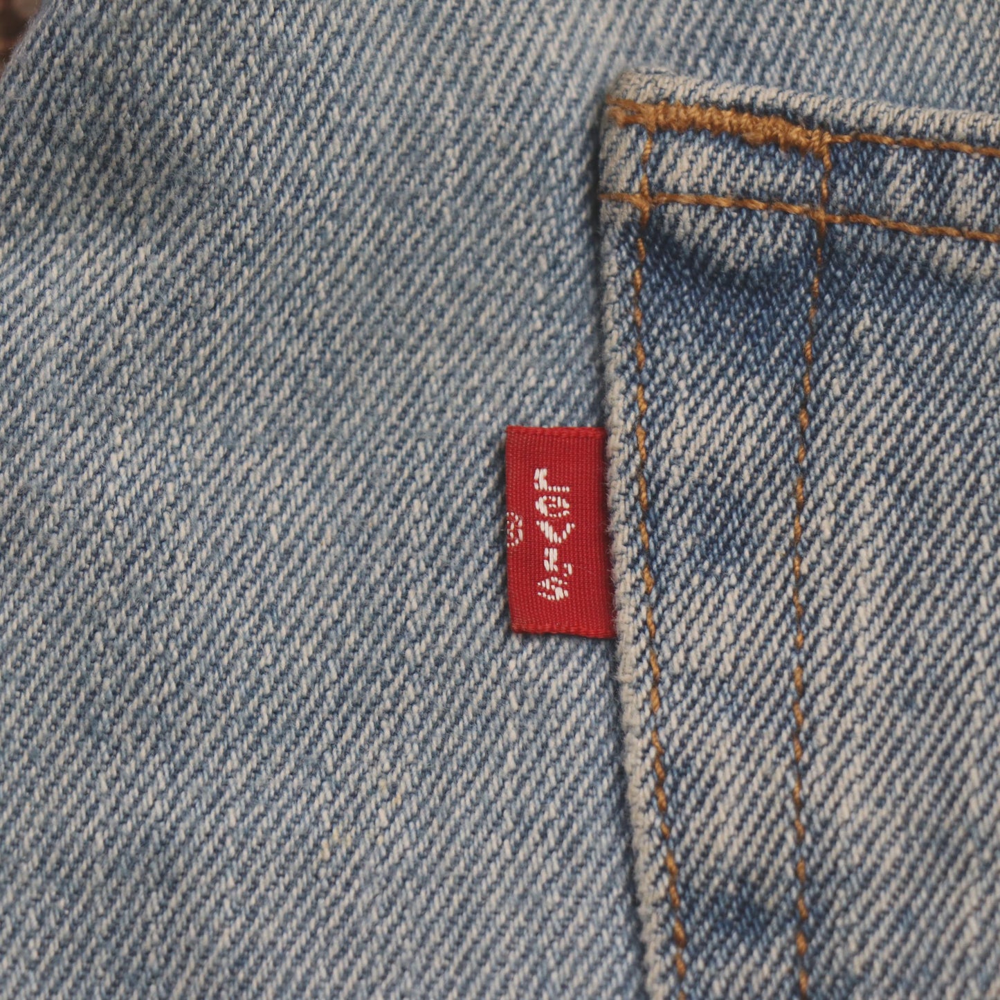 Levi's 550 W40 L32 Tapered Leg Relaxed Fit Blue Denim Jeans