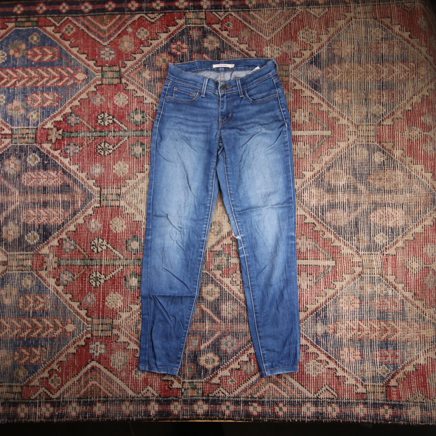 Levi's 710 W26 L26 Skinny Blue Denim Jeans