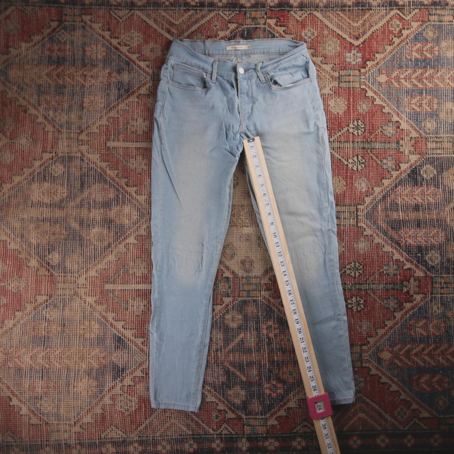 Levi's Red Tab W28 L28 Skinny Blue Denim Jeans