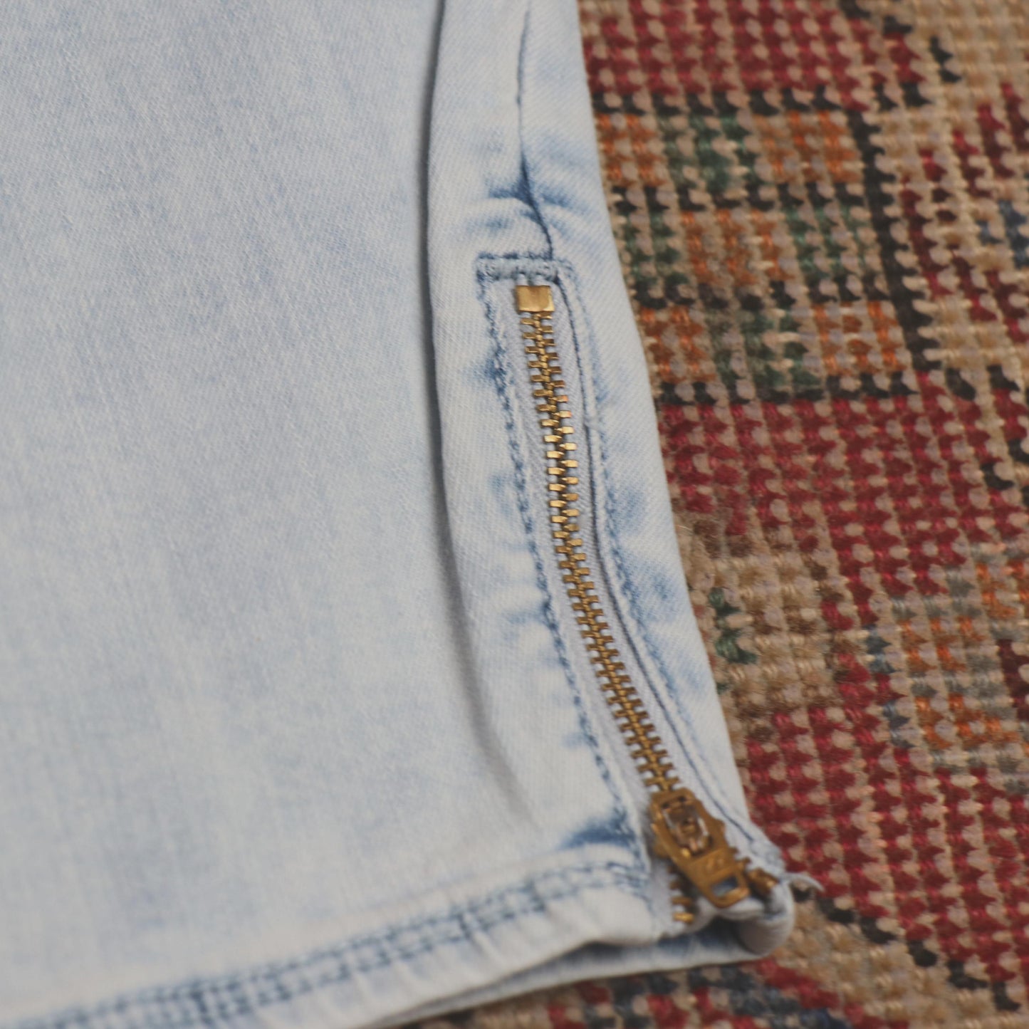 Levi's Denzin W30 L26 Jeggings Distressed Style Blue Denim Jeans