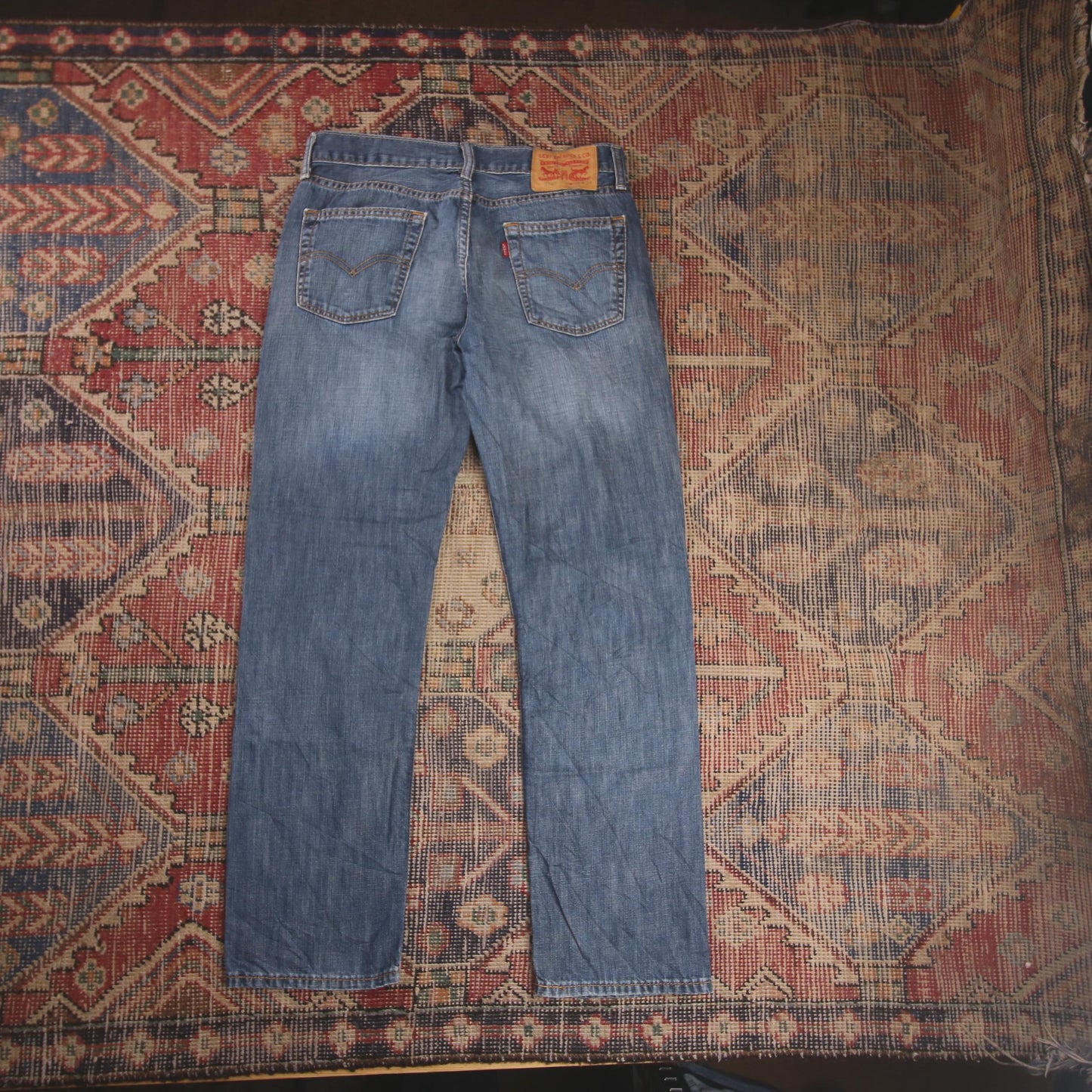 Levi's 514 W30 L28 Straight Leg Blue Denim Jeans