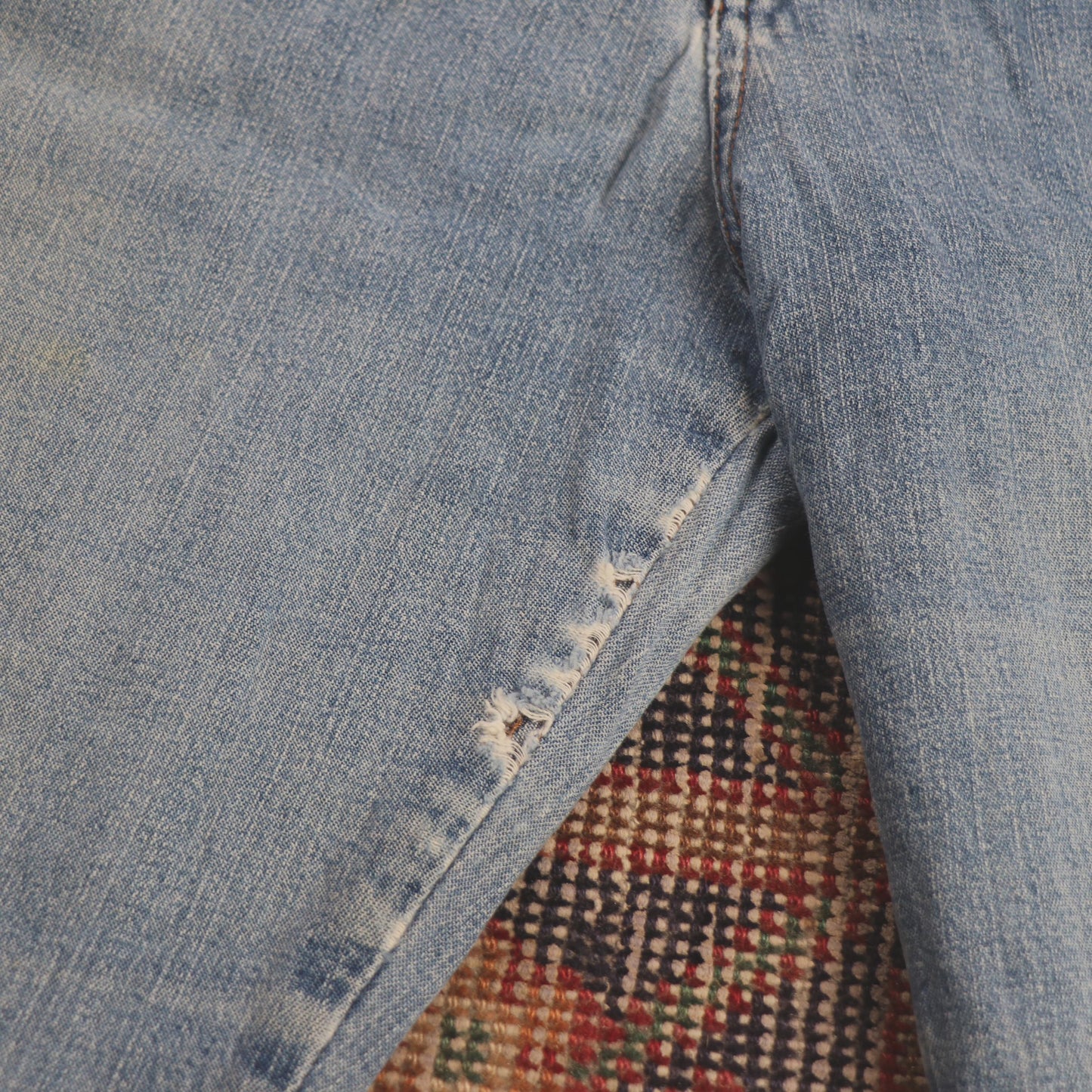 Lee W30 L31 Straight Leg Loose Fit Blue Denim Jeans