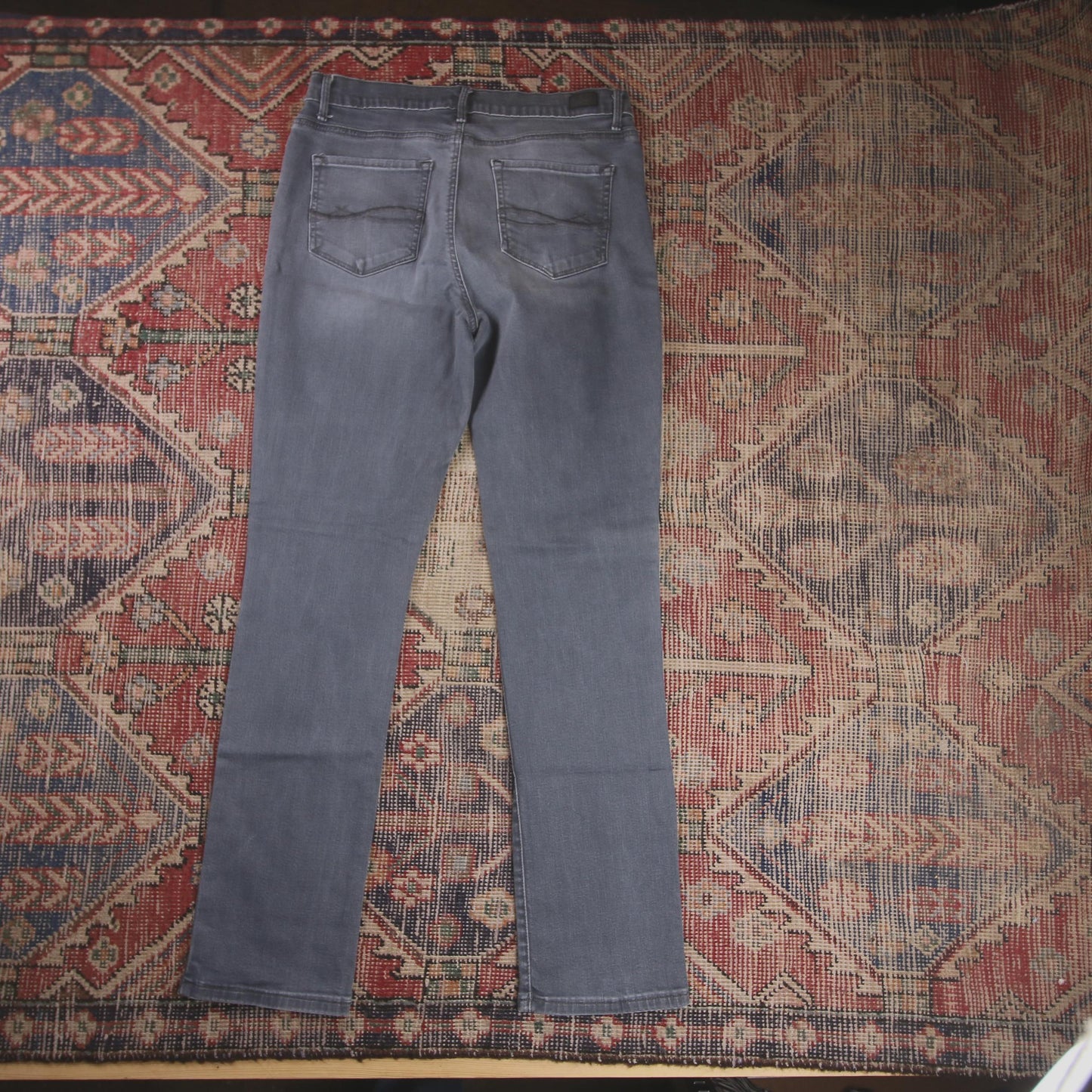 Lee W30 L30 Straight Leg Grey Denim Jeans