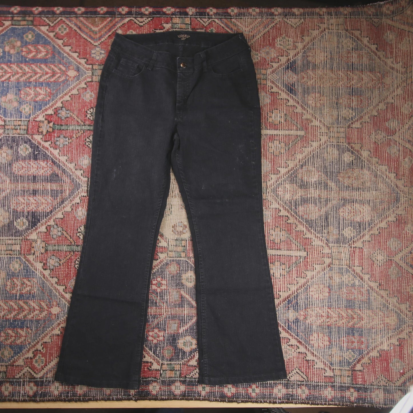 Lee W34 L29 Straight Leg Blue Denim Jeans