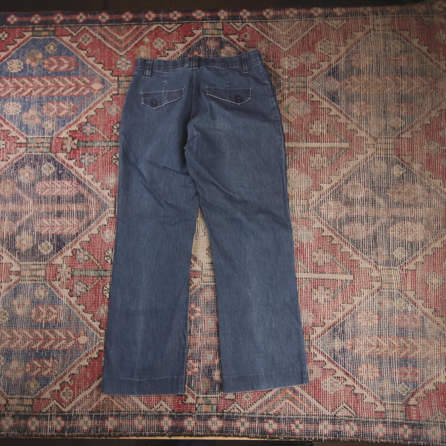 Lee W30 L27 Straight Leg Blue Denim Jeans