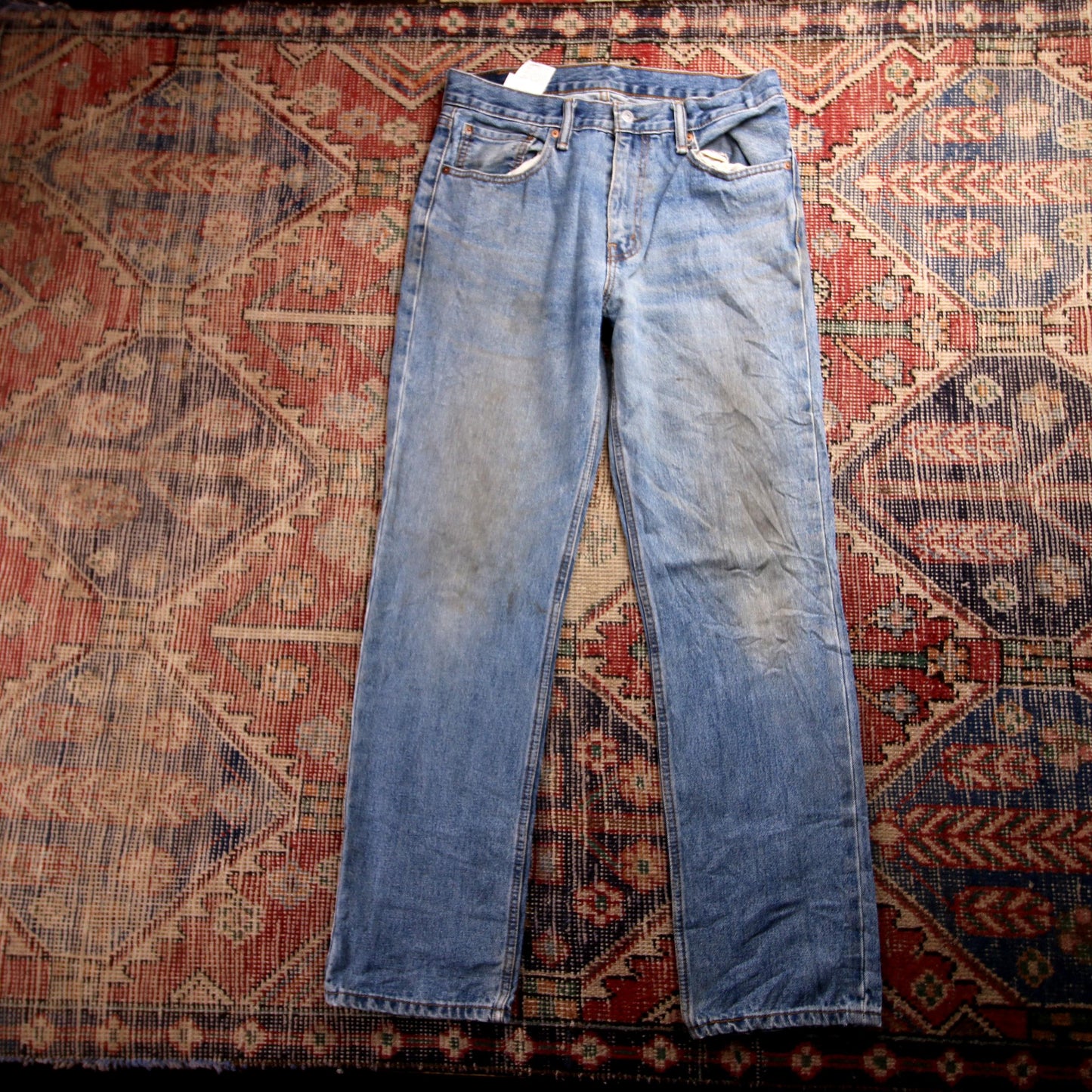 Levi's 516 W32 L31 Straight Leg Blue Denim Jeans
