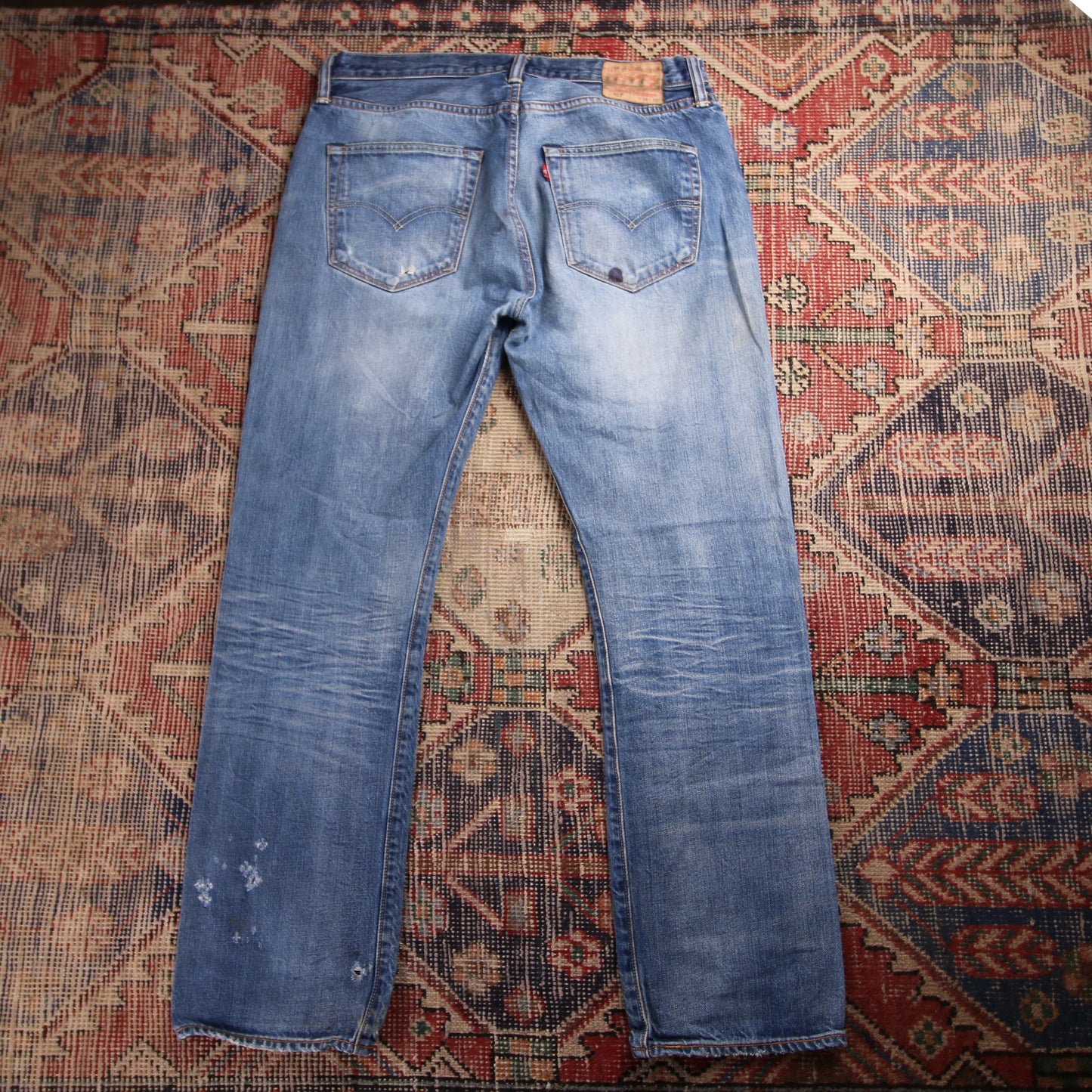 Levi's 501 W32 L30 Original Fit Blue Denim Jeans