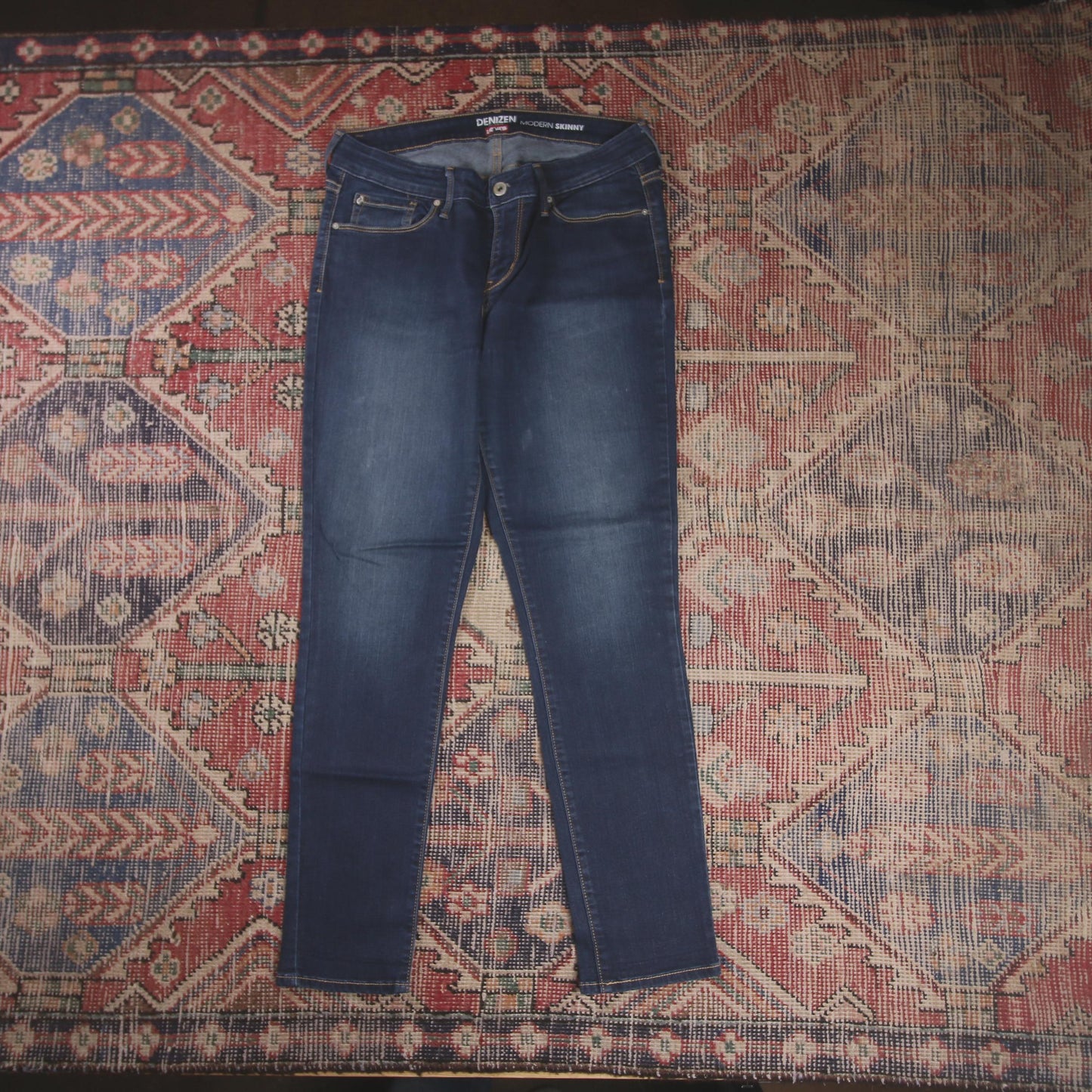Levi's Denzin W32 L28 Skinny Blue Denim Jeans
