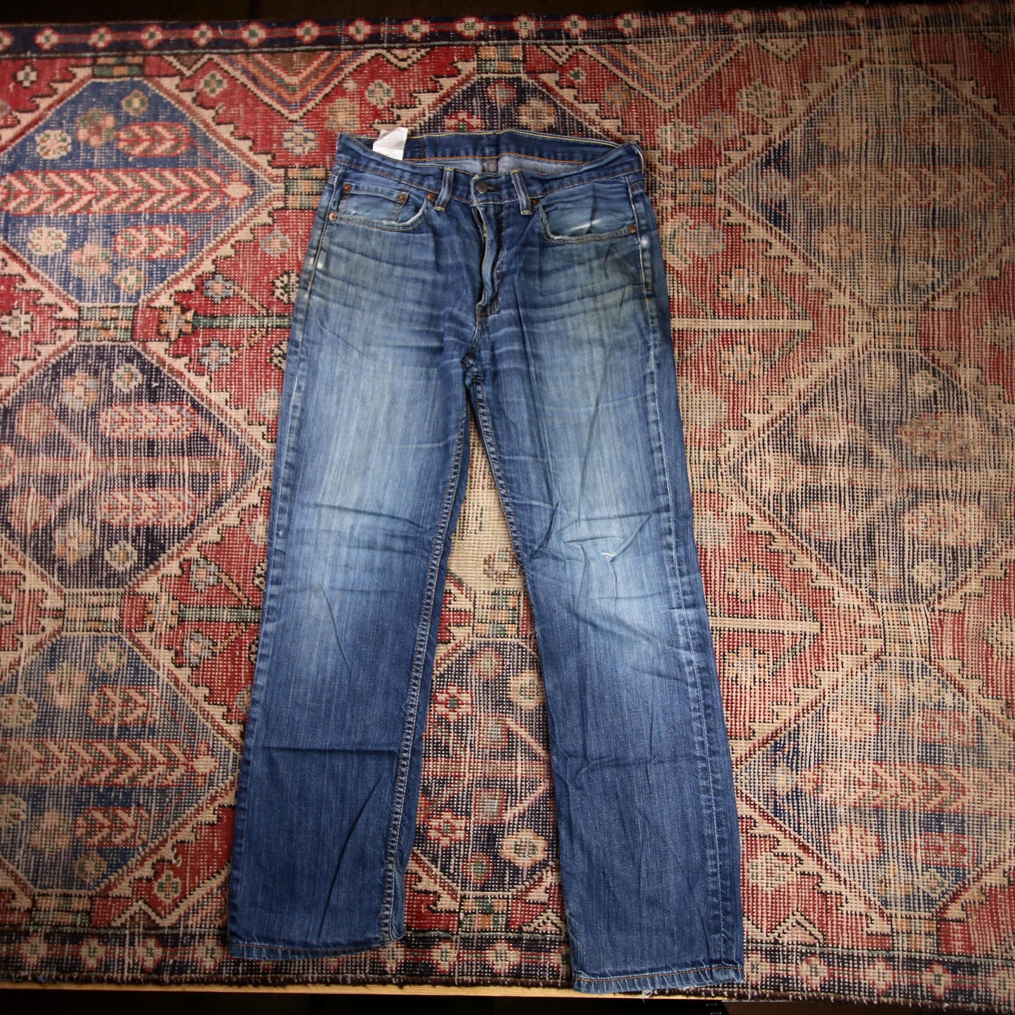 Levi's 514 W32 L28 Straight Leg Blue Denim Jeans