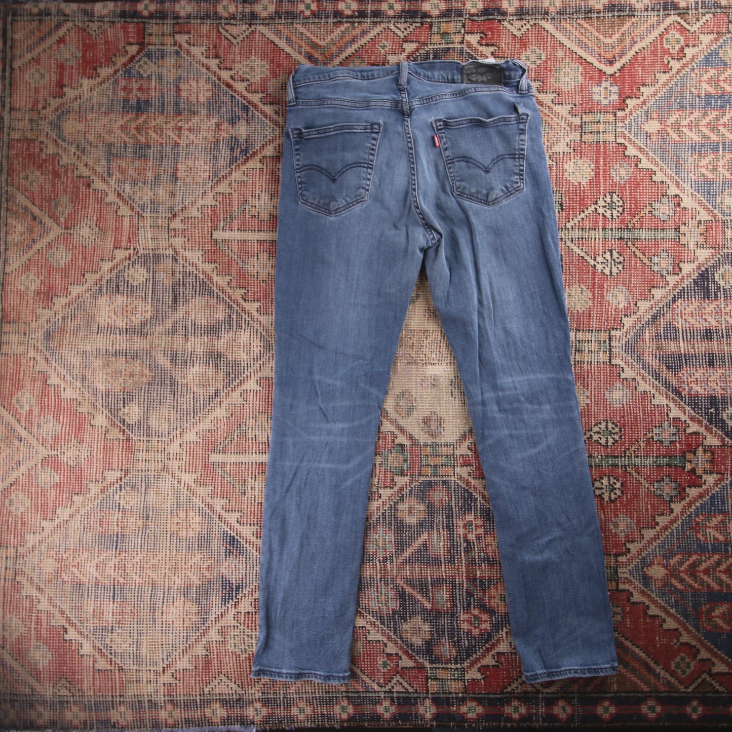 Levi's 511 Red Tab W32 L29 Slim Fit Blue Denim Jeans