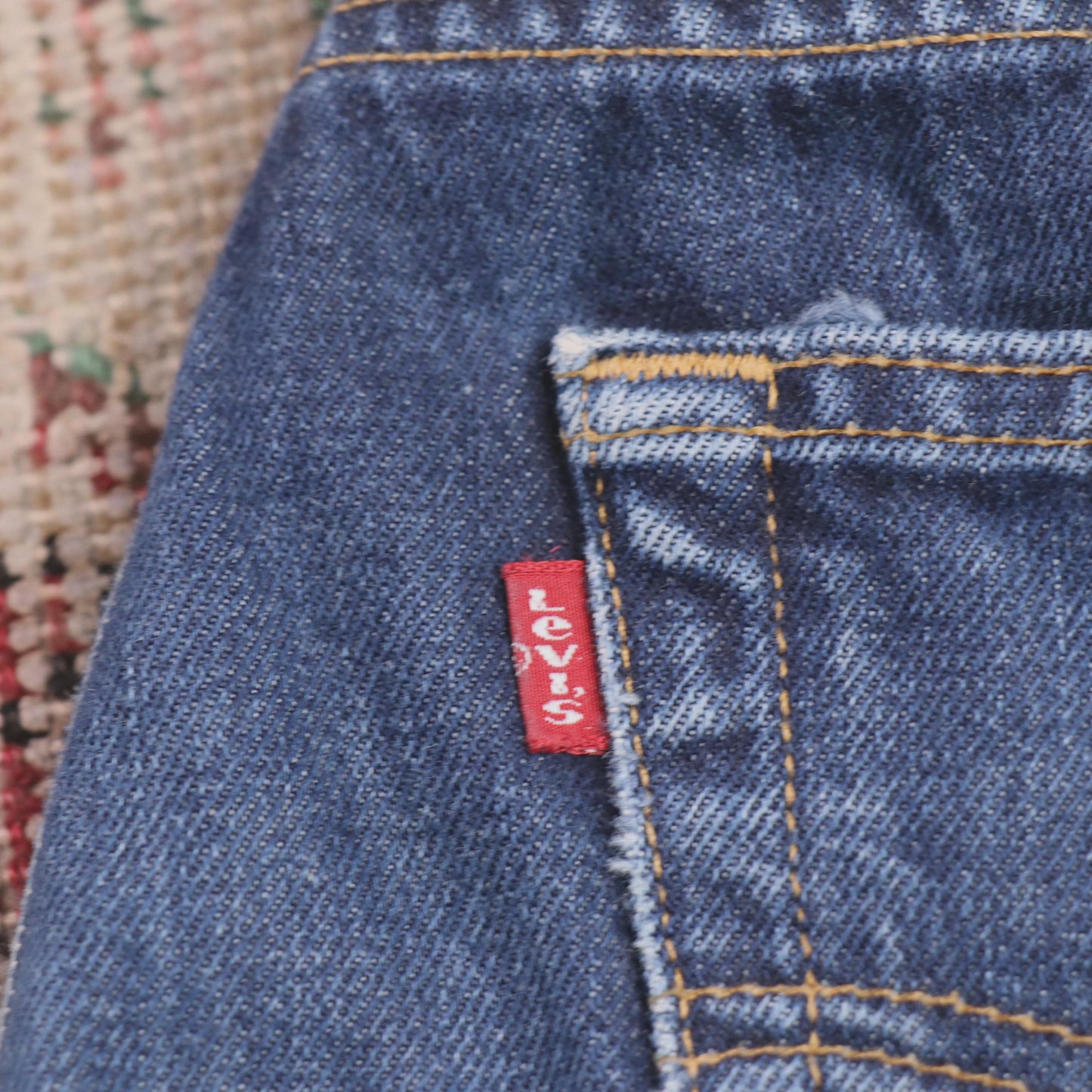 Levi's 501 W33 L27 Original Fit Blue Denim Jeans