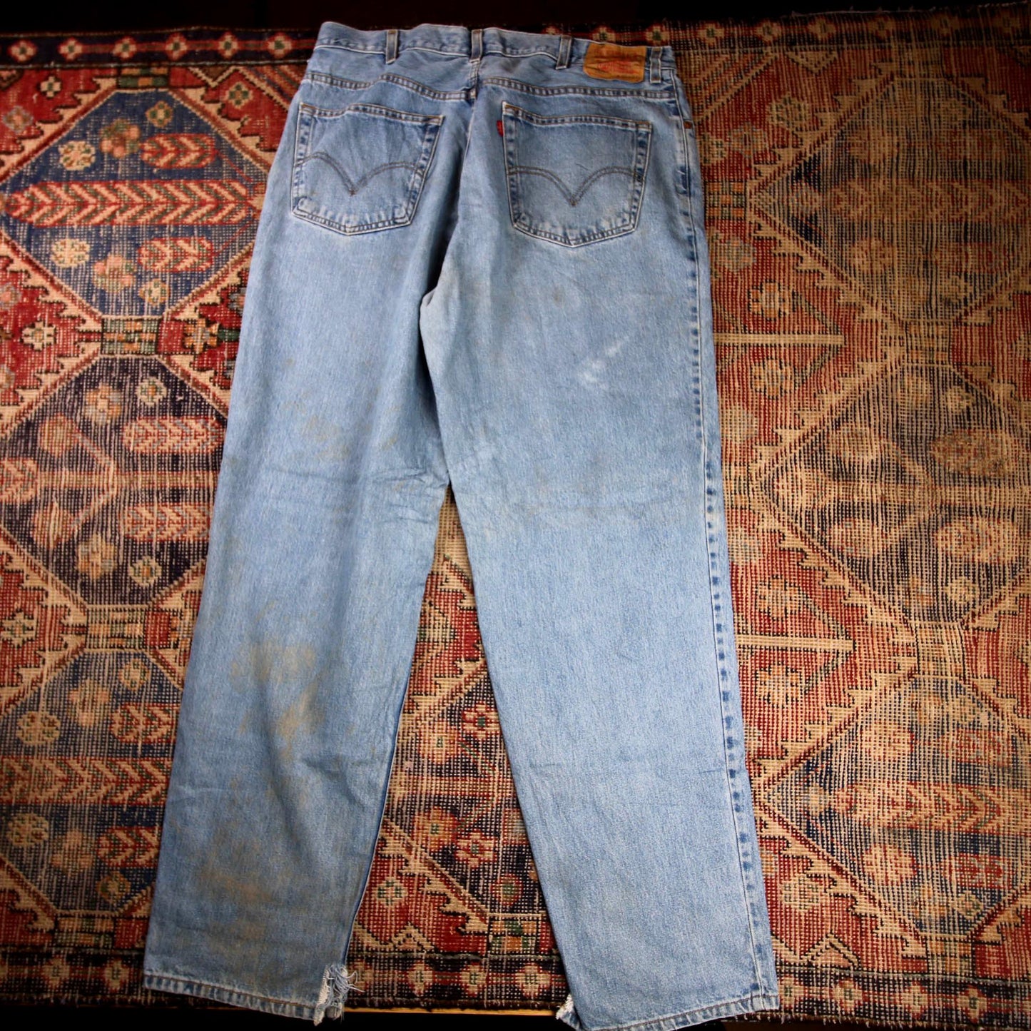 Levi's 560 W38 L34 Comfort Fit Blue Denim Jeans