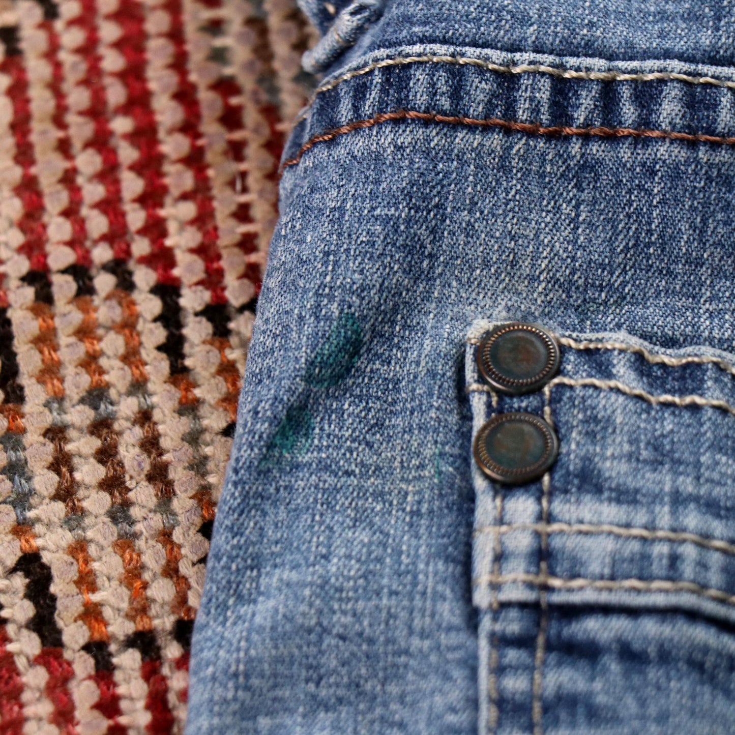 Lee W30 L30 Straight Leg Blue Denim Jeans