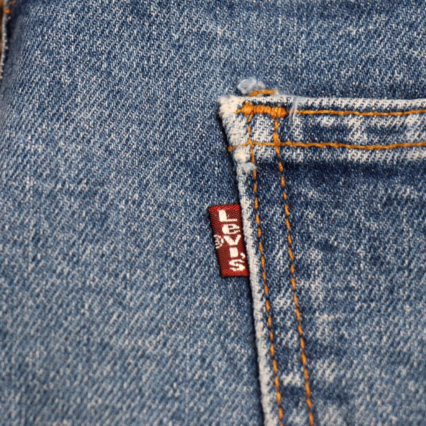 Levi's W36 L30 Bootcut Blue Denim Jeans