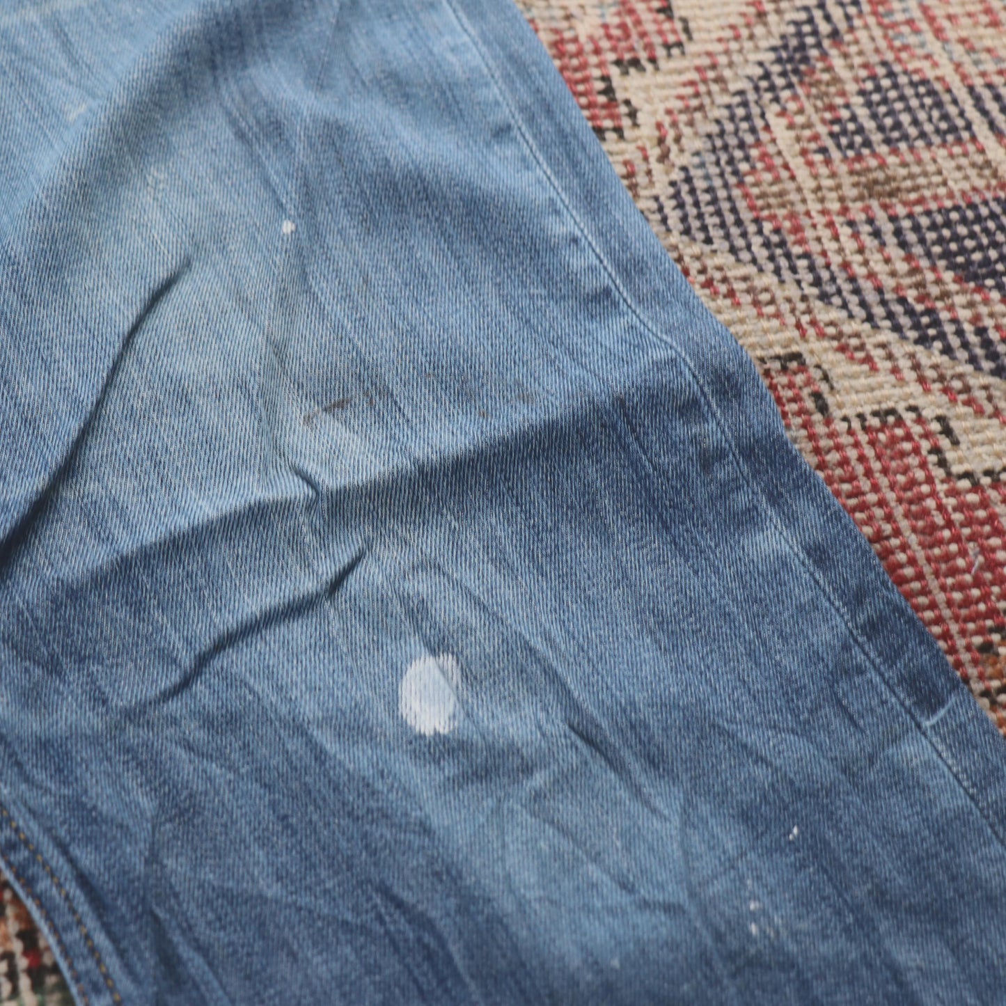 Levi's 506 Red Tab W30 L28 Straight Leg Blue Denim Jeans