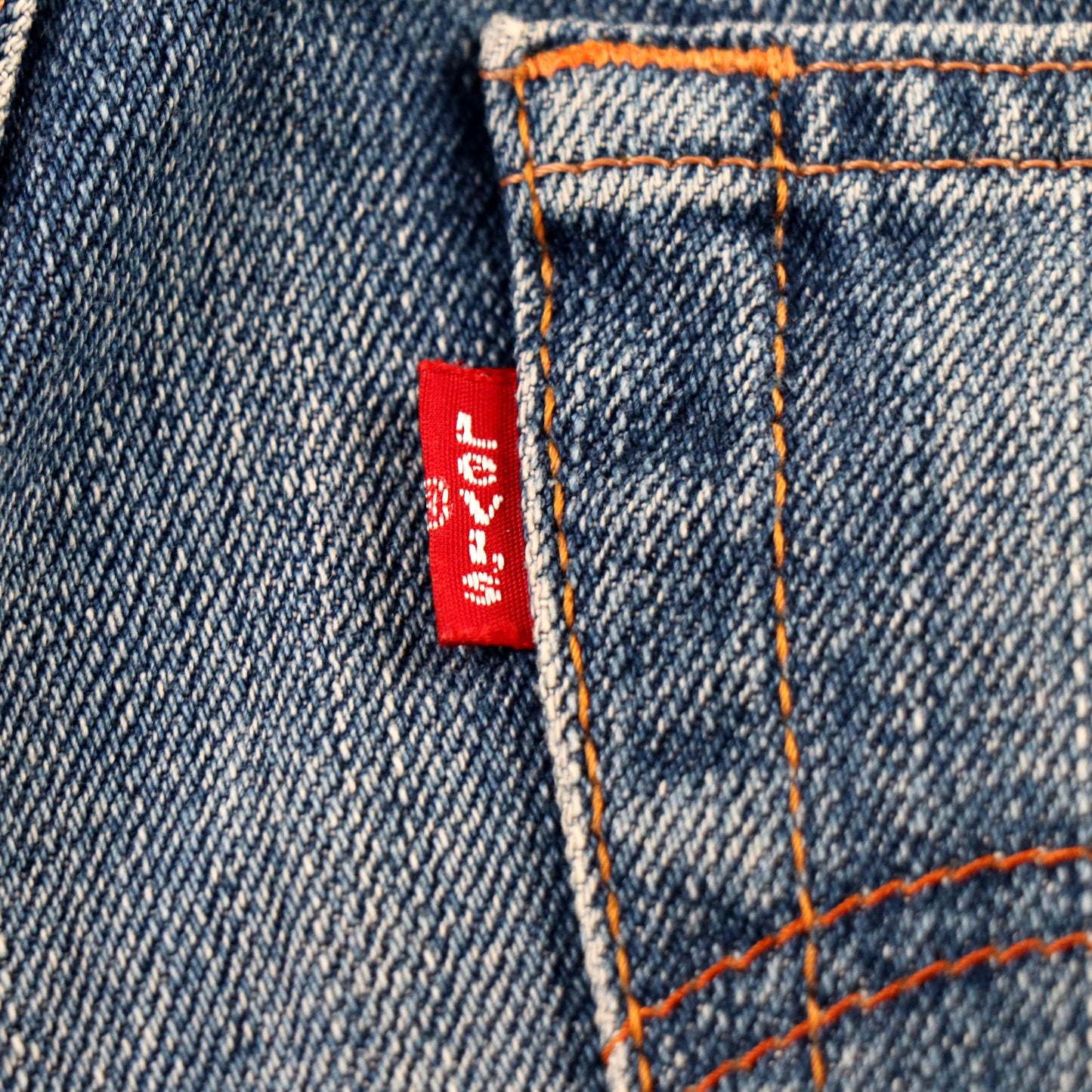 Levi's 552 Red Tab W32 L32 Straight Leg Jeans Blue Denim Jeans