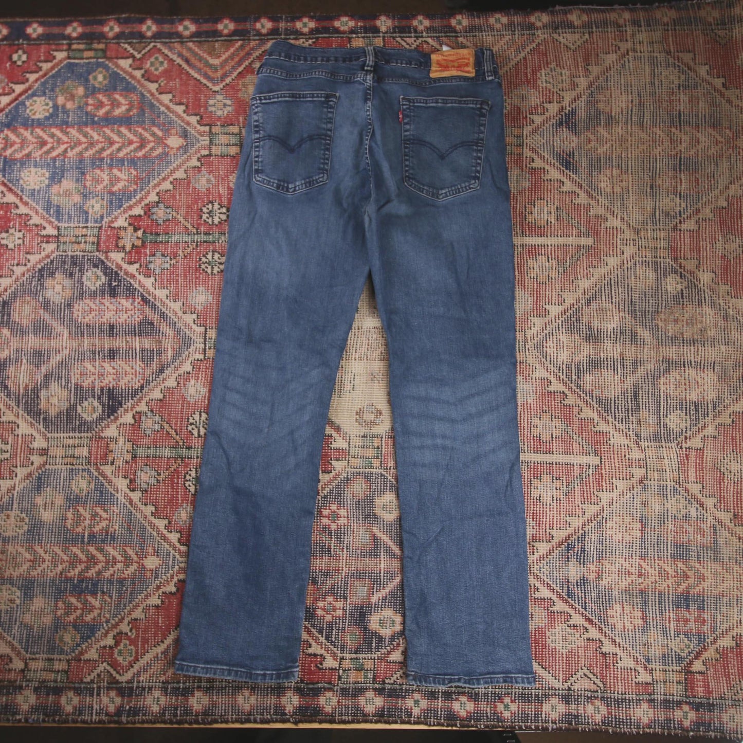 Levi's 514 W34 L30 Straight Leg Blue Denim Jeans
