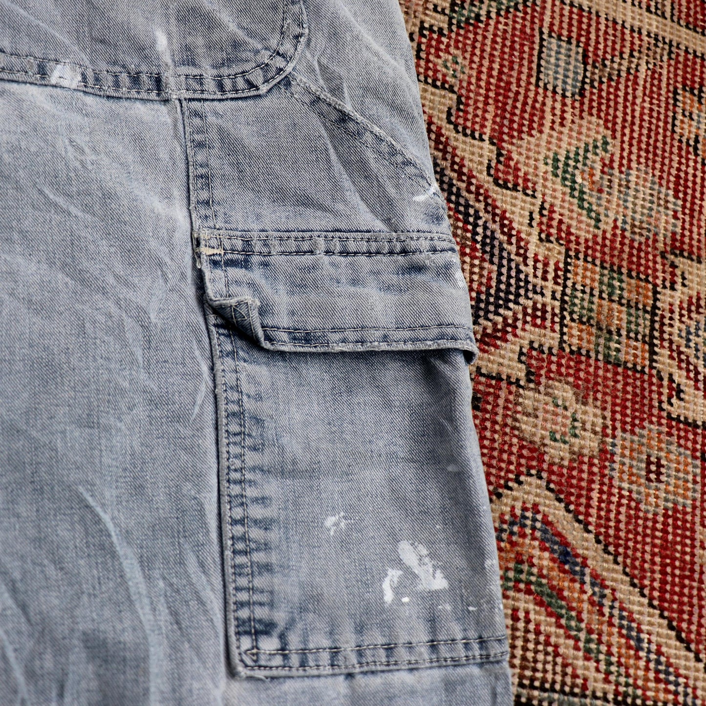 Lee W34 L31 Carpenter Blue Denim Jeans