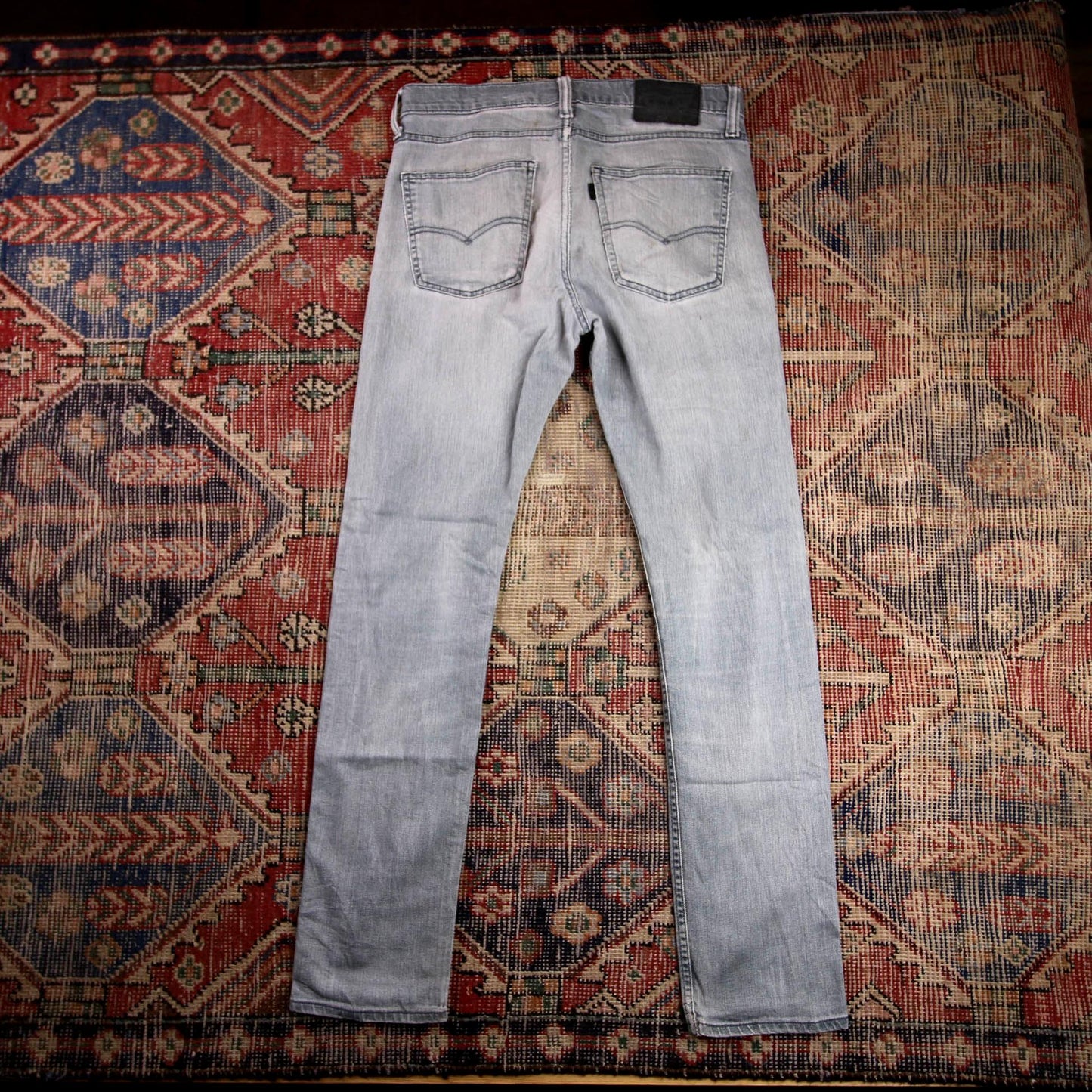 Levi's 510 W32 L31 Skinny Distressed Style Blue Denim Jeans