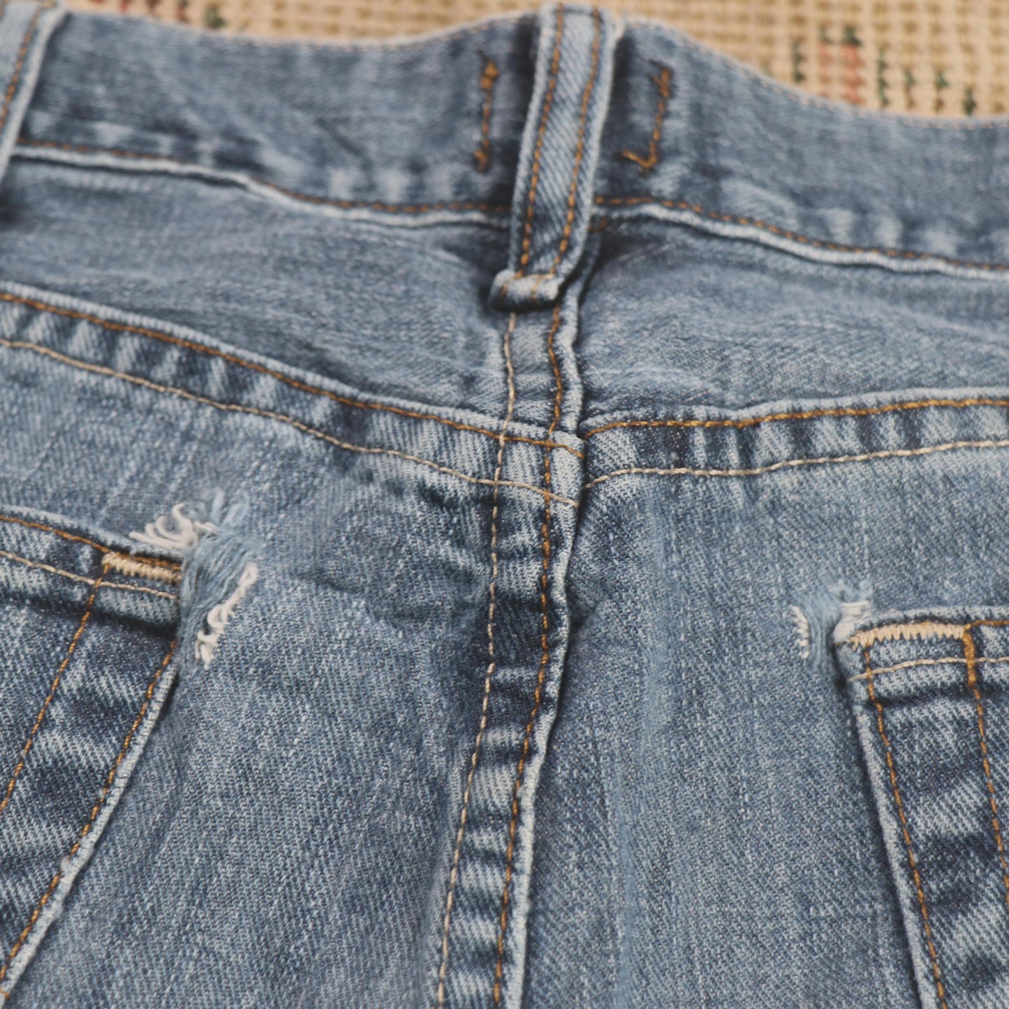 Lee W36 L32 Straight Leg Loose Fit Blue Denim Jeans