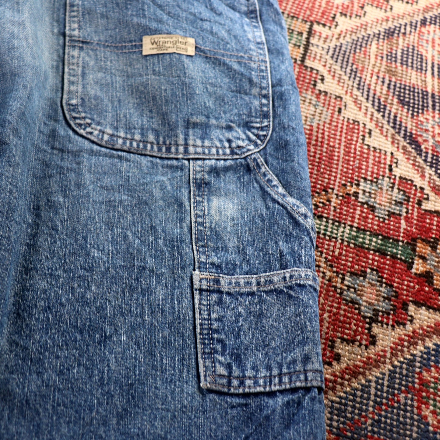 Wrangler W38 L30 Carpenter Blue Denim Jeans