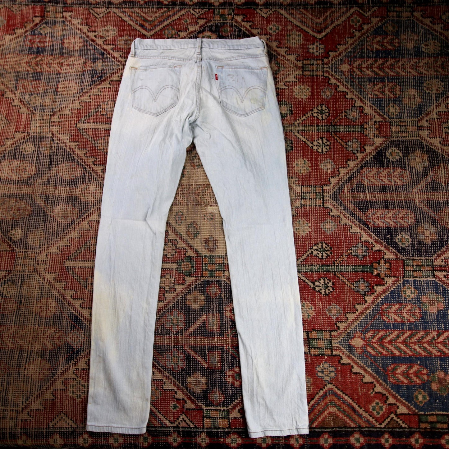Levi's 421 W30 L31 Skinny Blue Denim Jeans