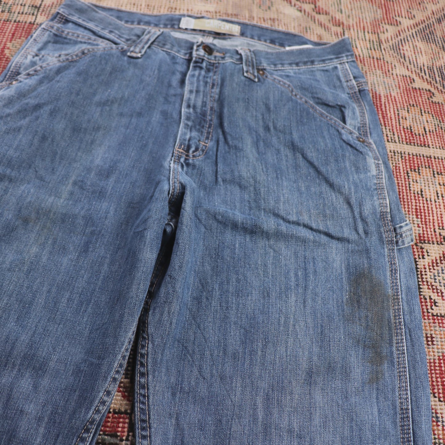 Lee W30 L34 Carpenter Blue Denim Jeans