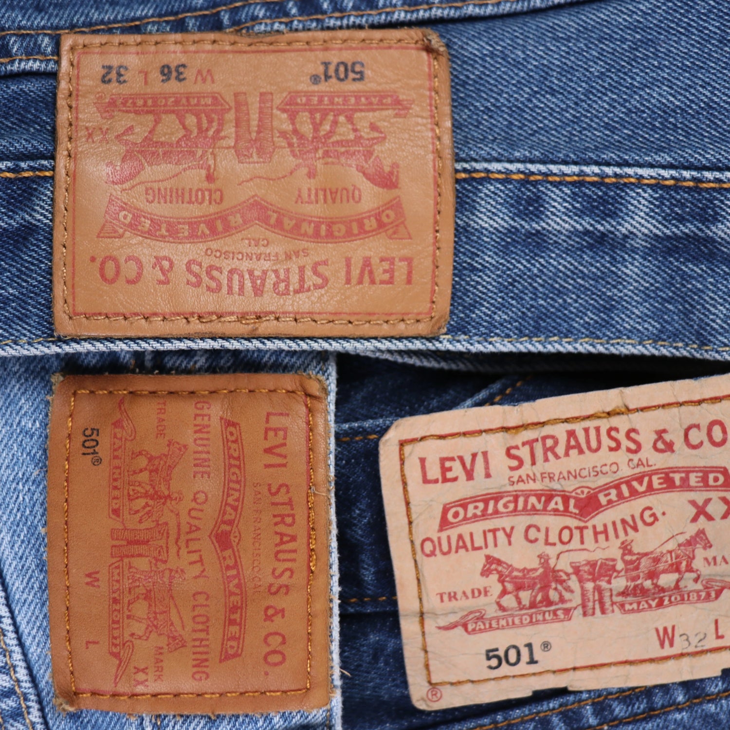 LEVI'S 501s