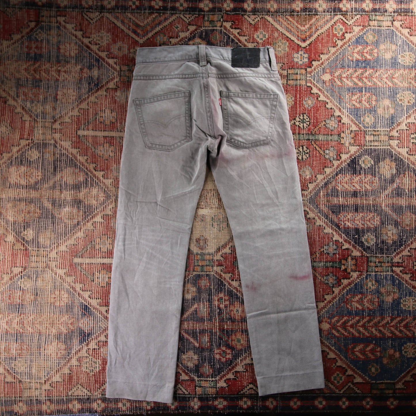 Levi's Red Tab W30 L30 Straight Leg Grey Denim Jeans