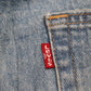 Levi's 541 Red Tab W48 L32 Tapered Leg Blue Denim Jeans