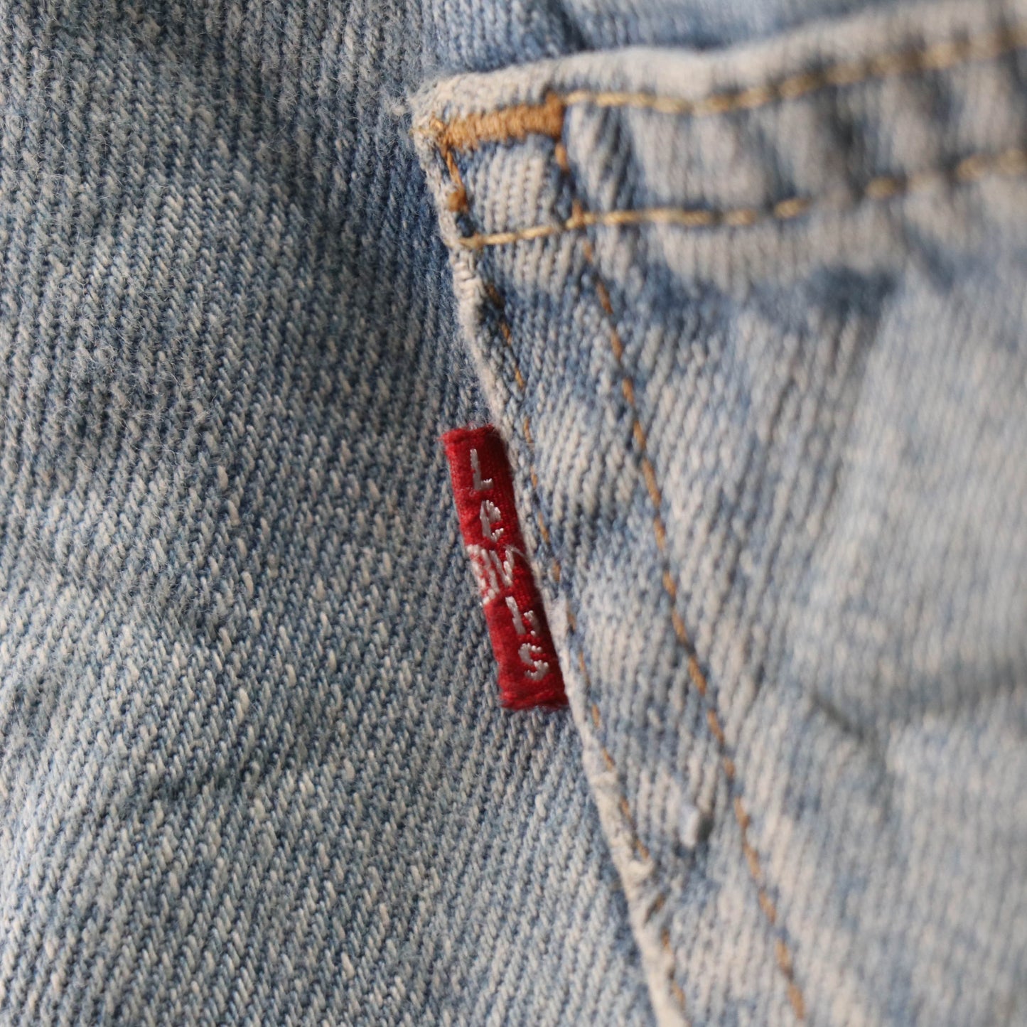 Levi's 511 Red Tab W24 L23 Slim Fit Grey Denim Jeans