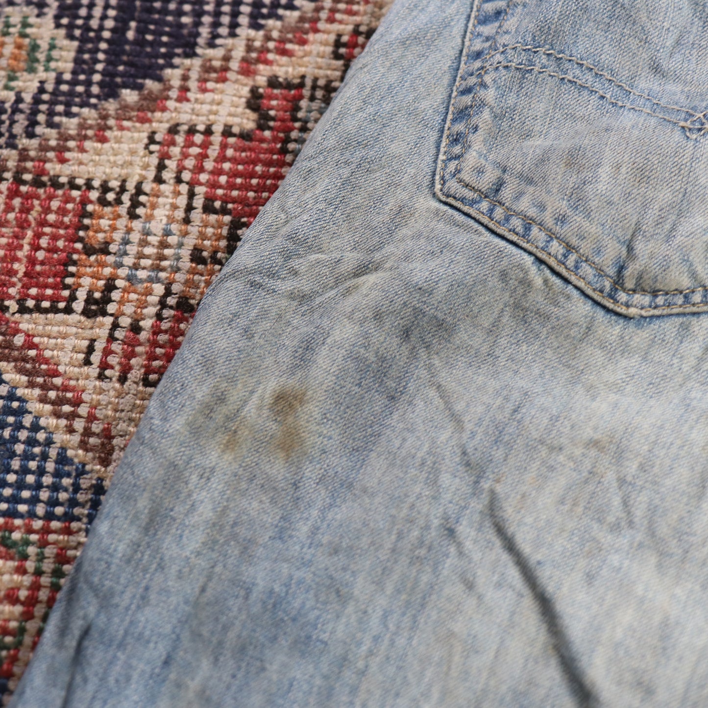 Levi's 559 W30 L30 Straight Leg Relaxed Fit Blue Denim Jeans