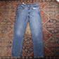 Levi's 514 W34 L32 Straight Leg Blue Denim Jeans