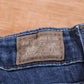 Levi's 721 Red Tab W34 L30 Skinny Blue Denim Jeans