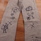Levi's 513 Red Tab W32 L30 Straight Leg Slim Fit Beige Denim Jeans