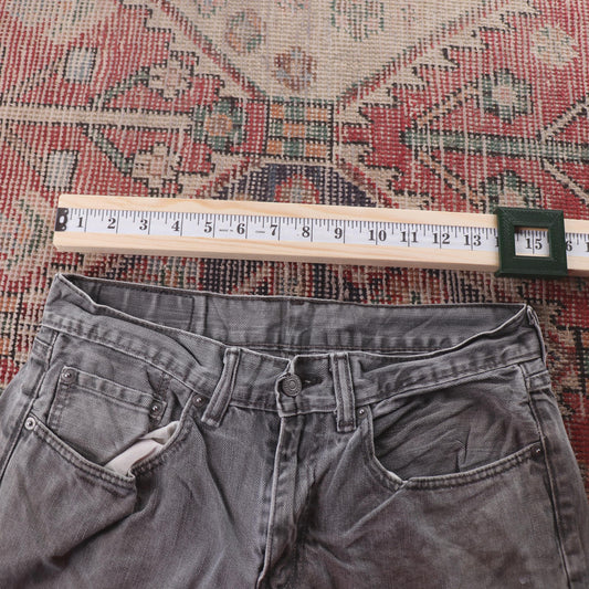 Levi's 559 Red Tab W30 L29 Straight Leg Relaxed Fit Grey Denim Jeans